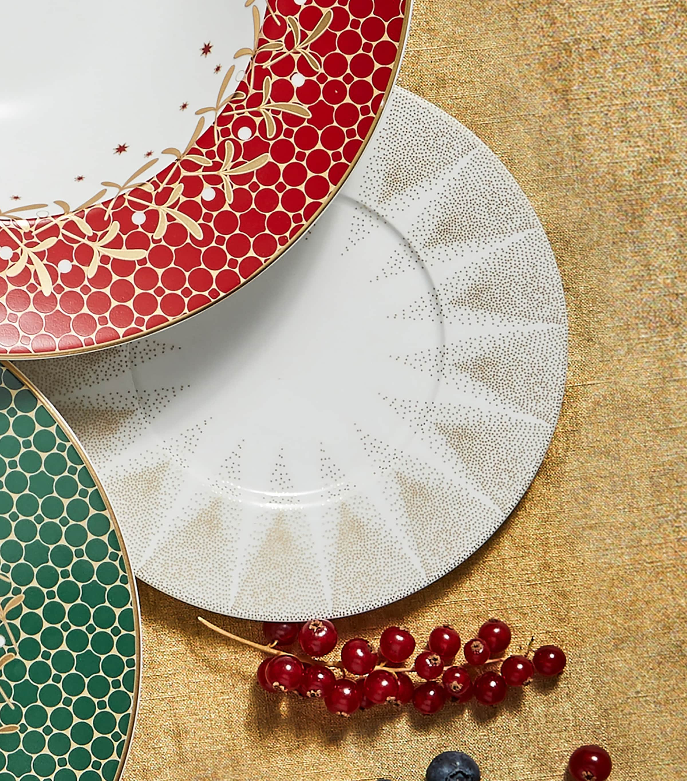 Noël Bread and Butter Plate (16cm) MULTICOLORE Image 3