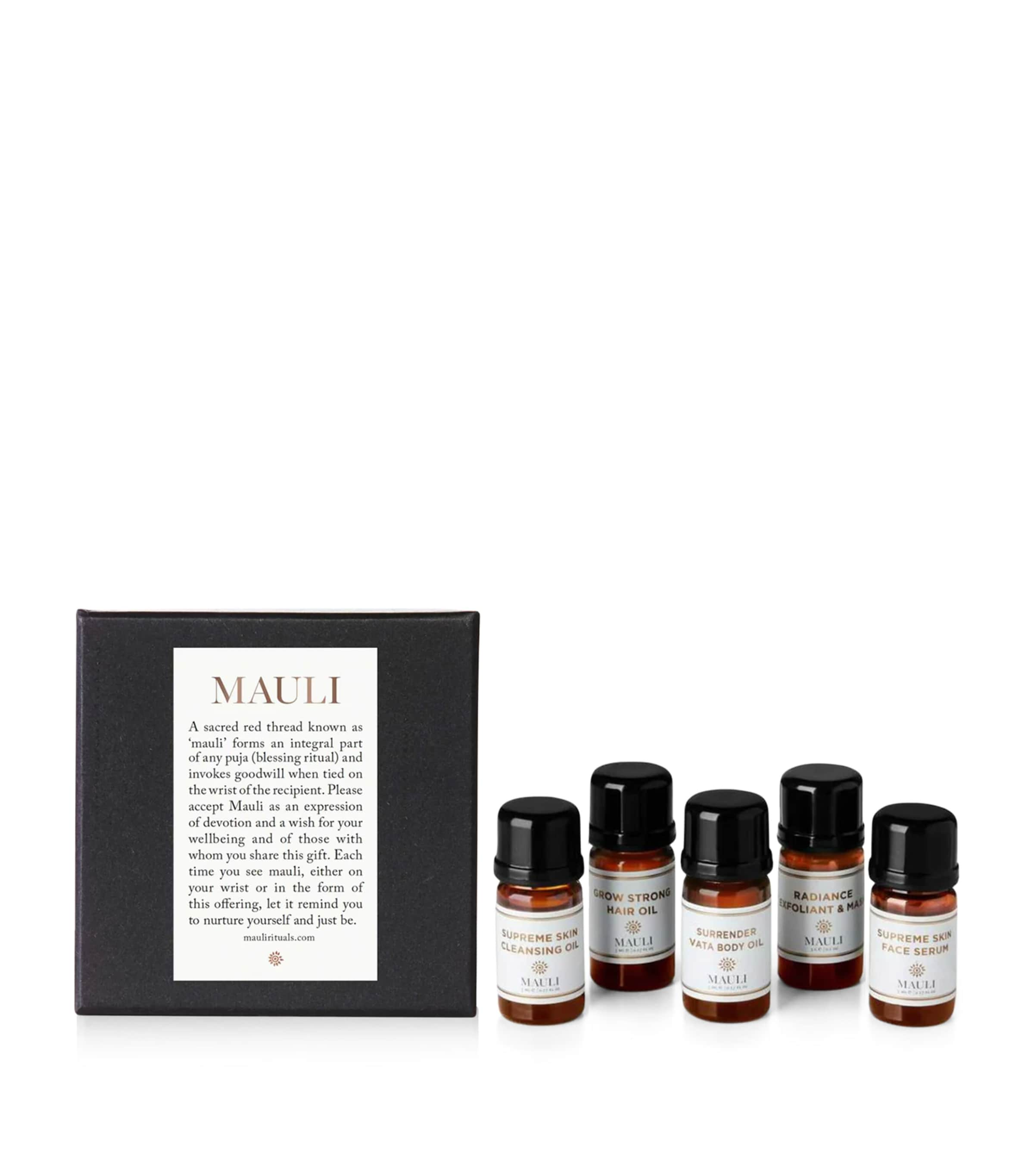 Mauli Rituals Mini Rituals Discovery Gift Set In Clear