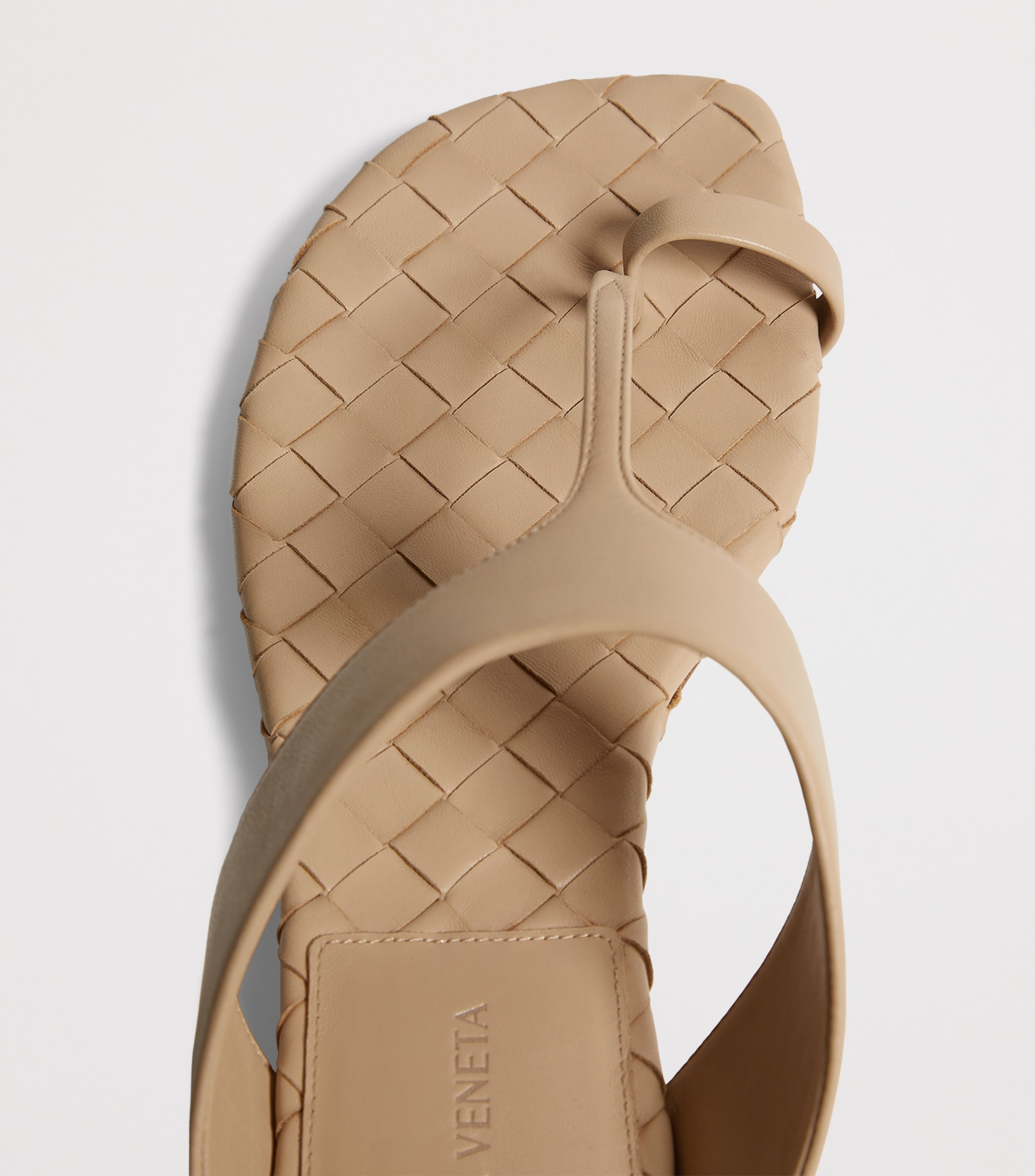 Bottega Veneta Lambskin Livia Thong Sandals Image 6