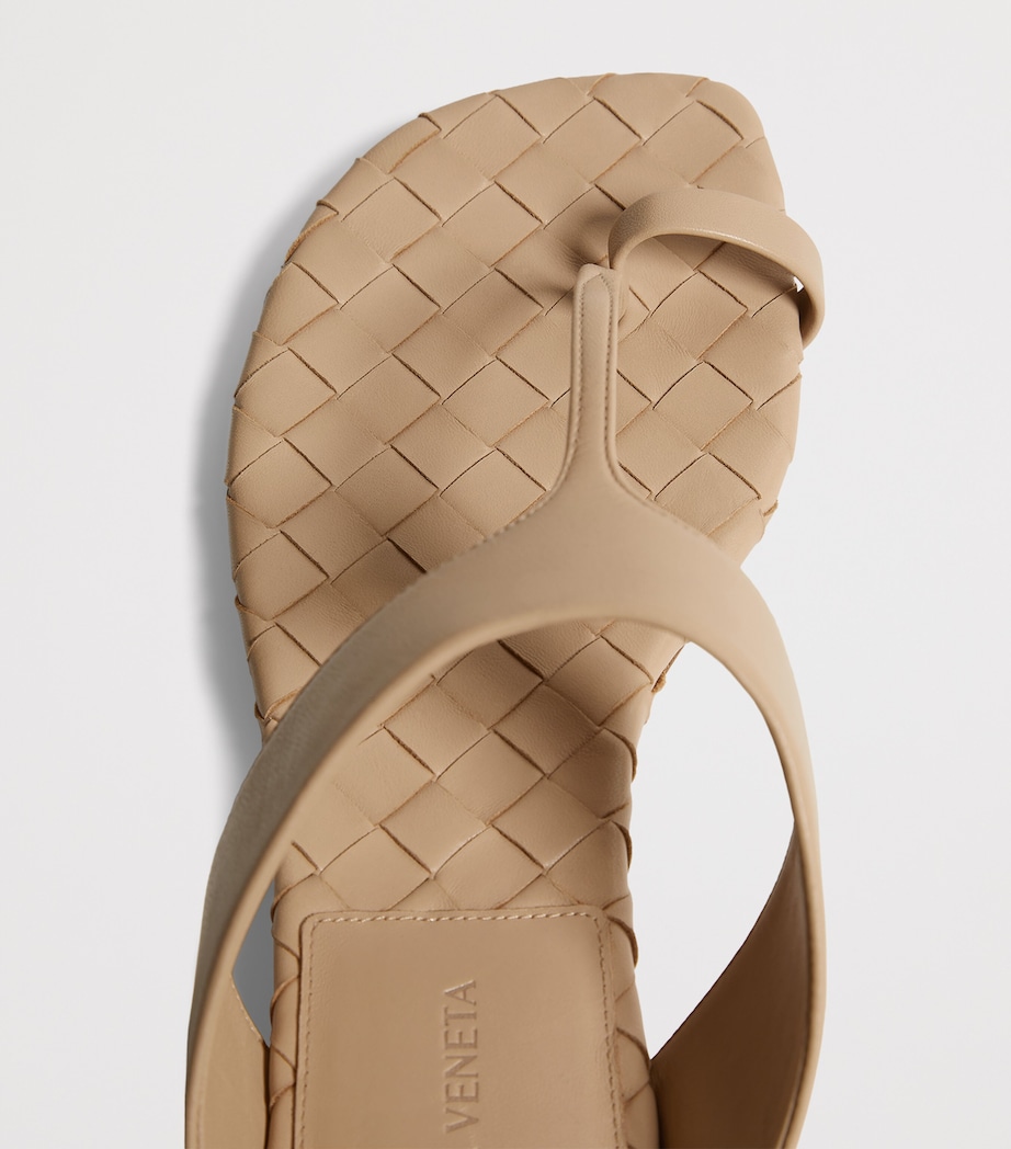 Bottega Veneta Lambskin Livia Thong Sandals Image 6