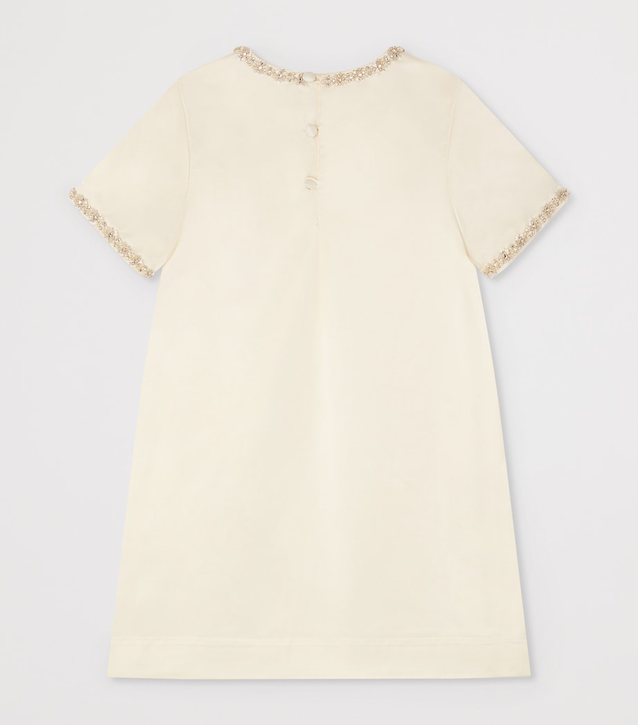 Bonpoint Cotton-Blend Lanelle Dress (10-14 Years) Upb Ivoire Image 2