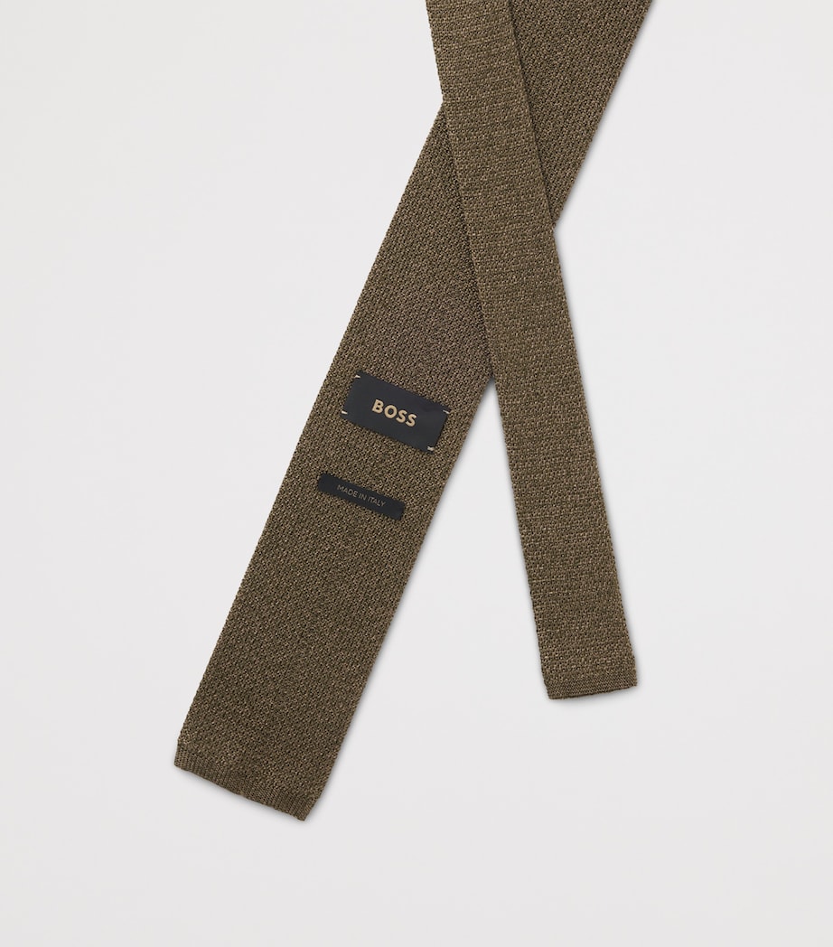 Silk Knitted Tie 361 Image 6