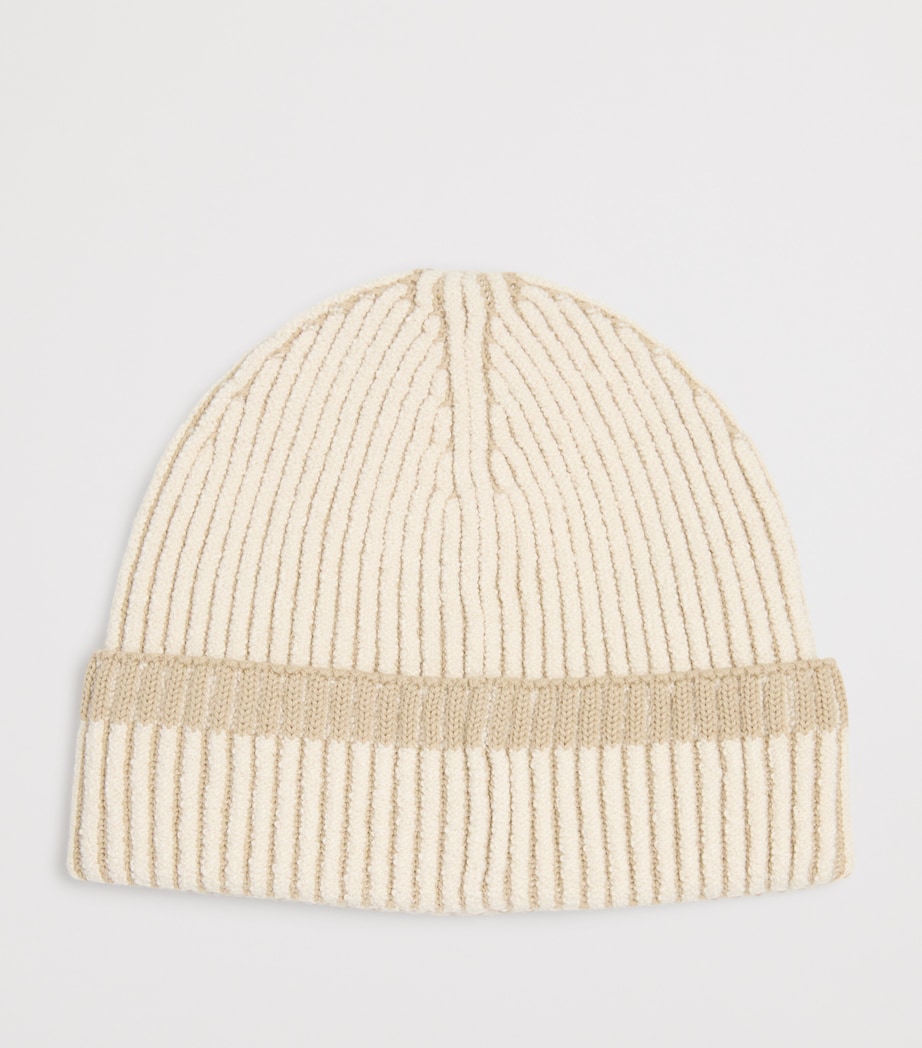 Wool-Blend Compass Beanie V0093 Image 2