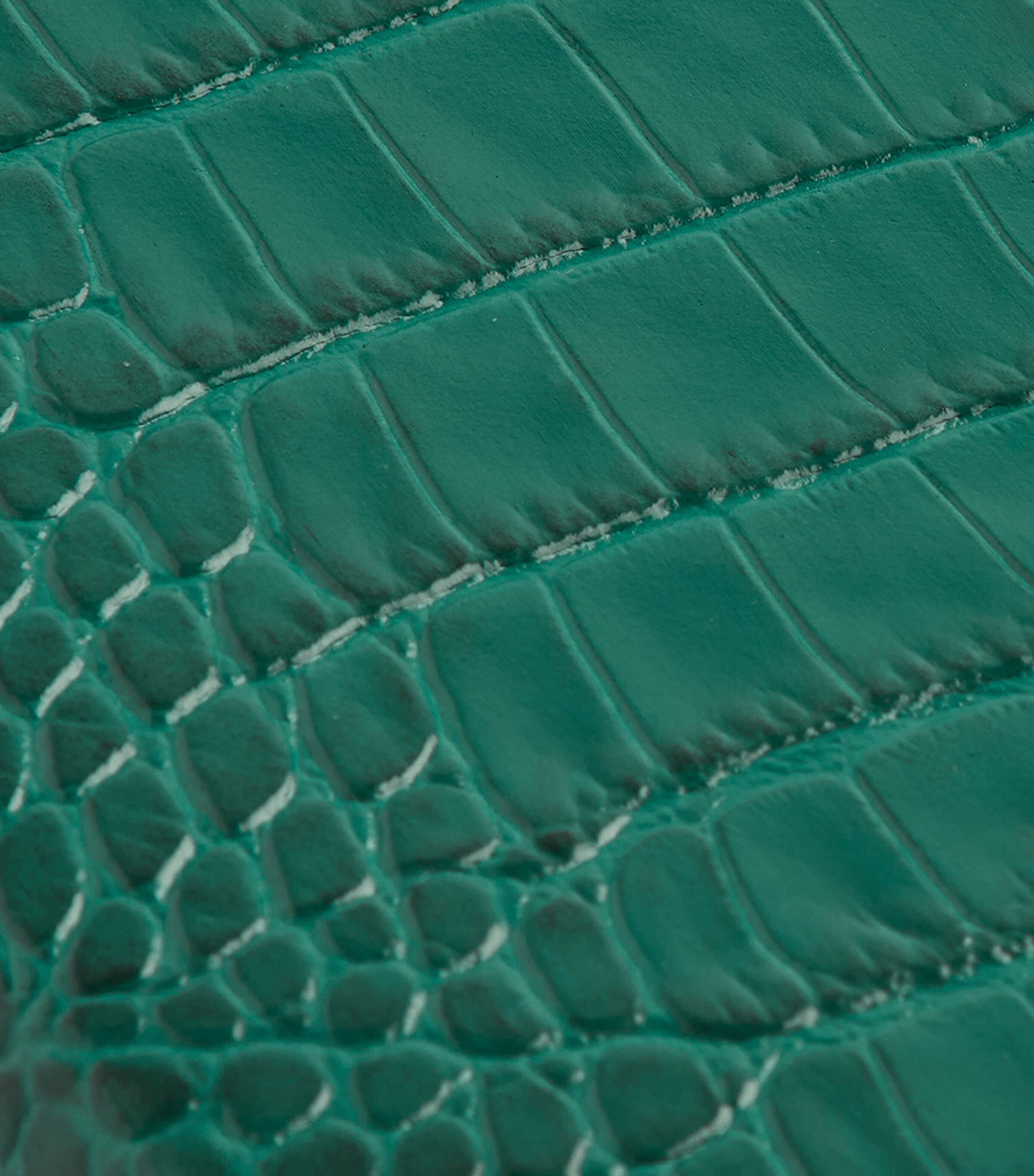 Smythson Mara Leather Panama Notebook Petrol Image 2