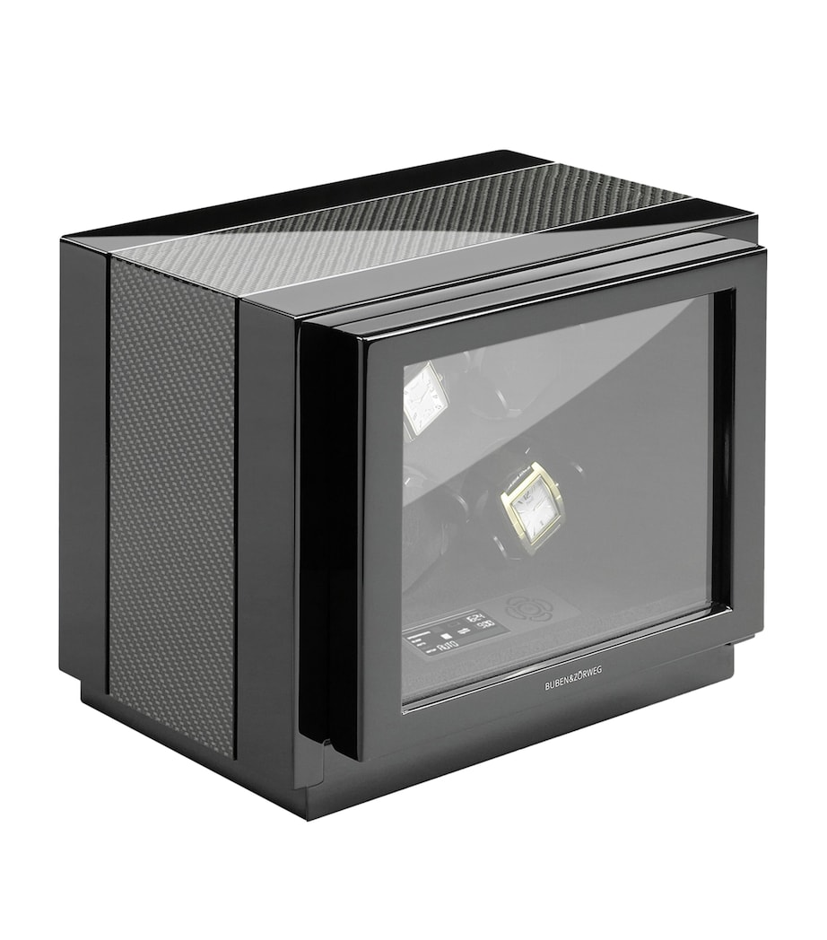 Carbon Vantage 4 Watch Winder BLACK Image 1