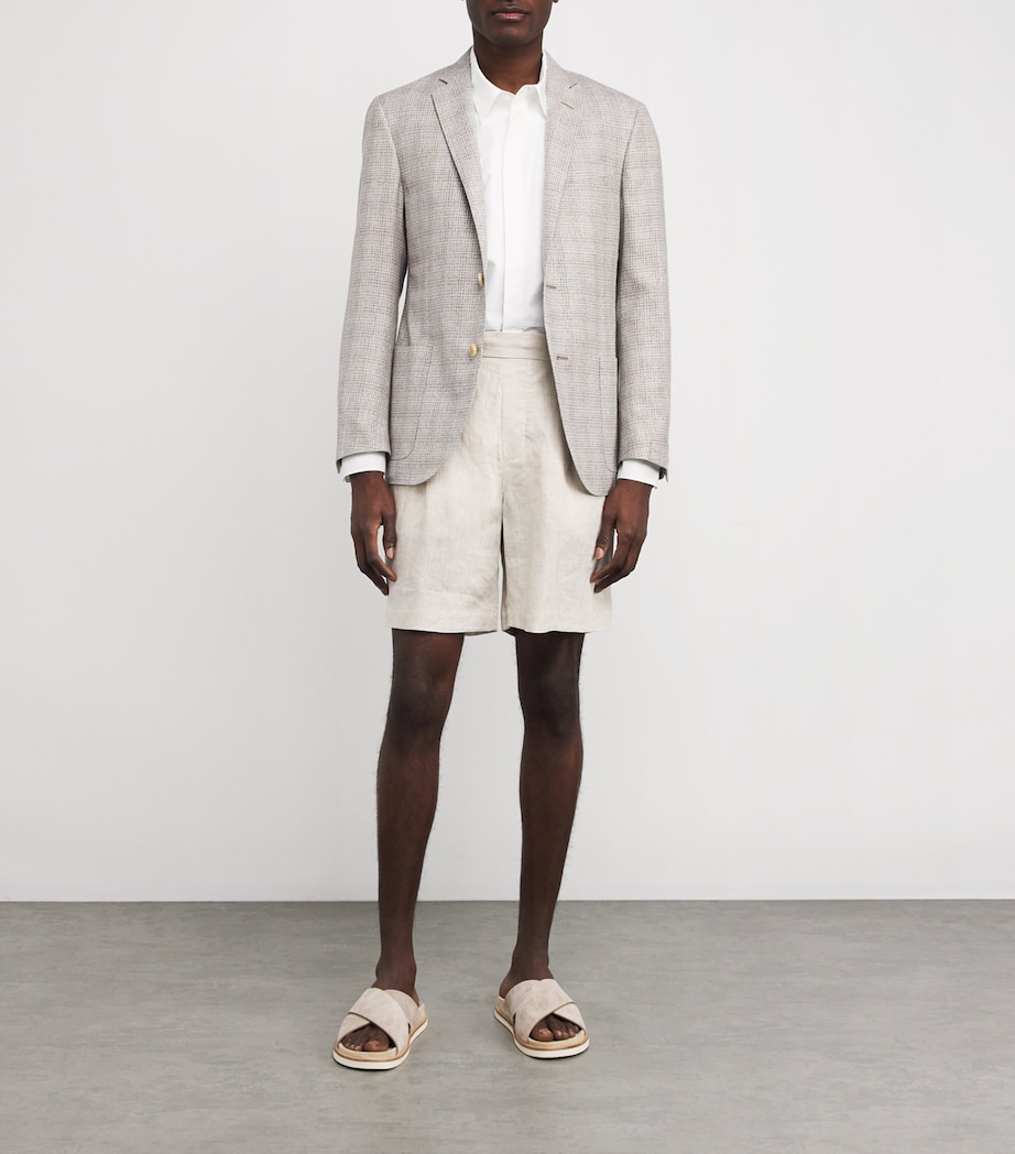 Silk-Virgin Wool Blazer 34 NATURAL / BEIGE Image 2