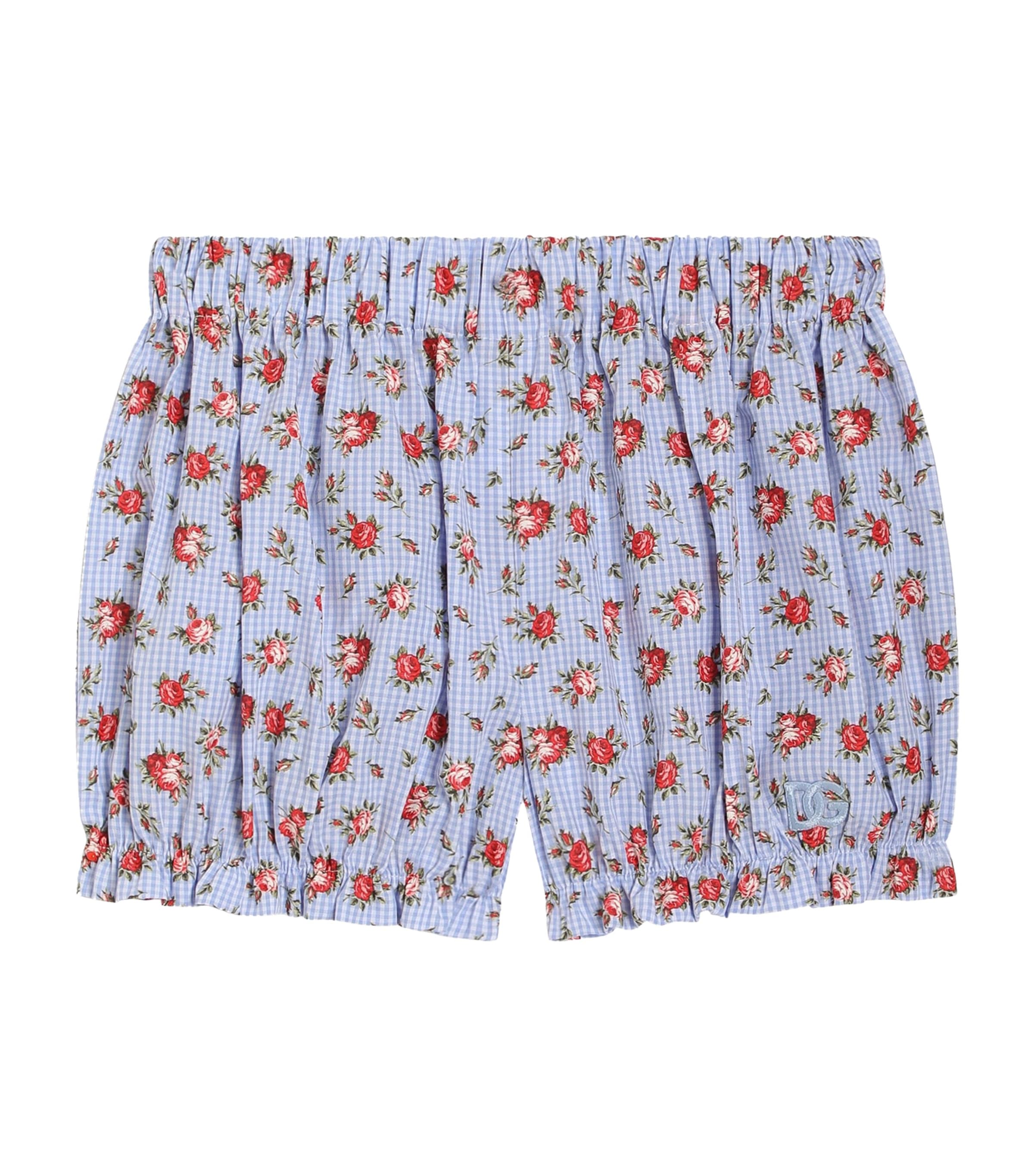 Dolce&Gabbana Kids Rose Print Shorts (3-30 Months) Rose Image 1