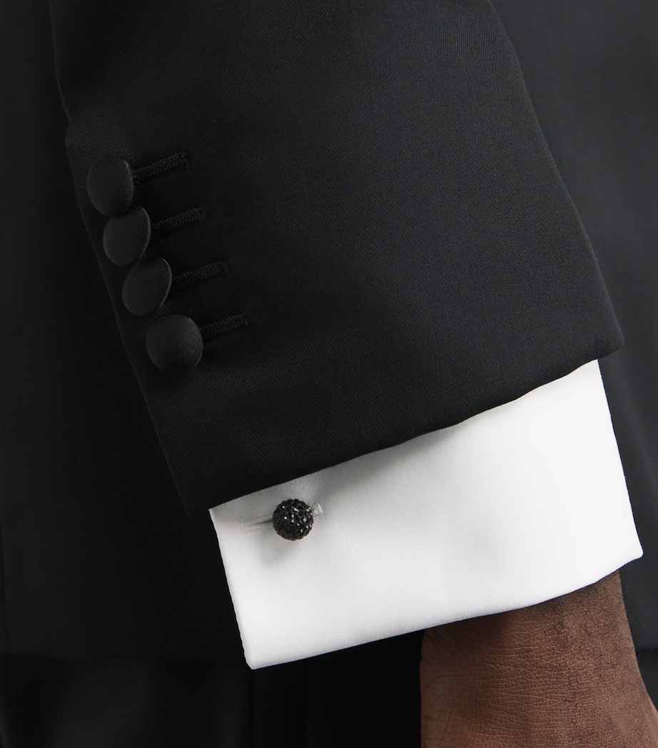 Sterling Silver Embellished Cufflinks UC001 Image 5