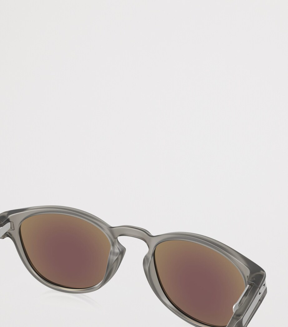 Oakley Latch Round Sunglasses Grey Image 7