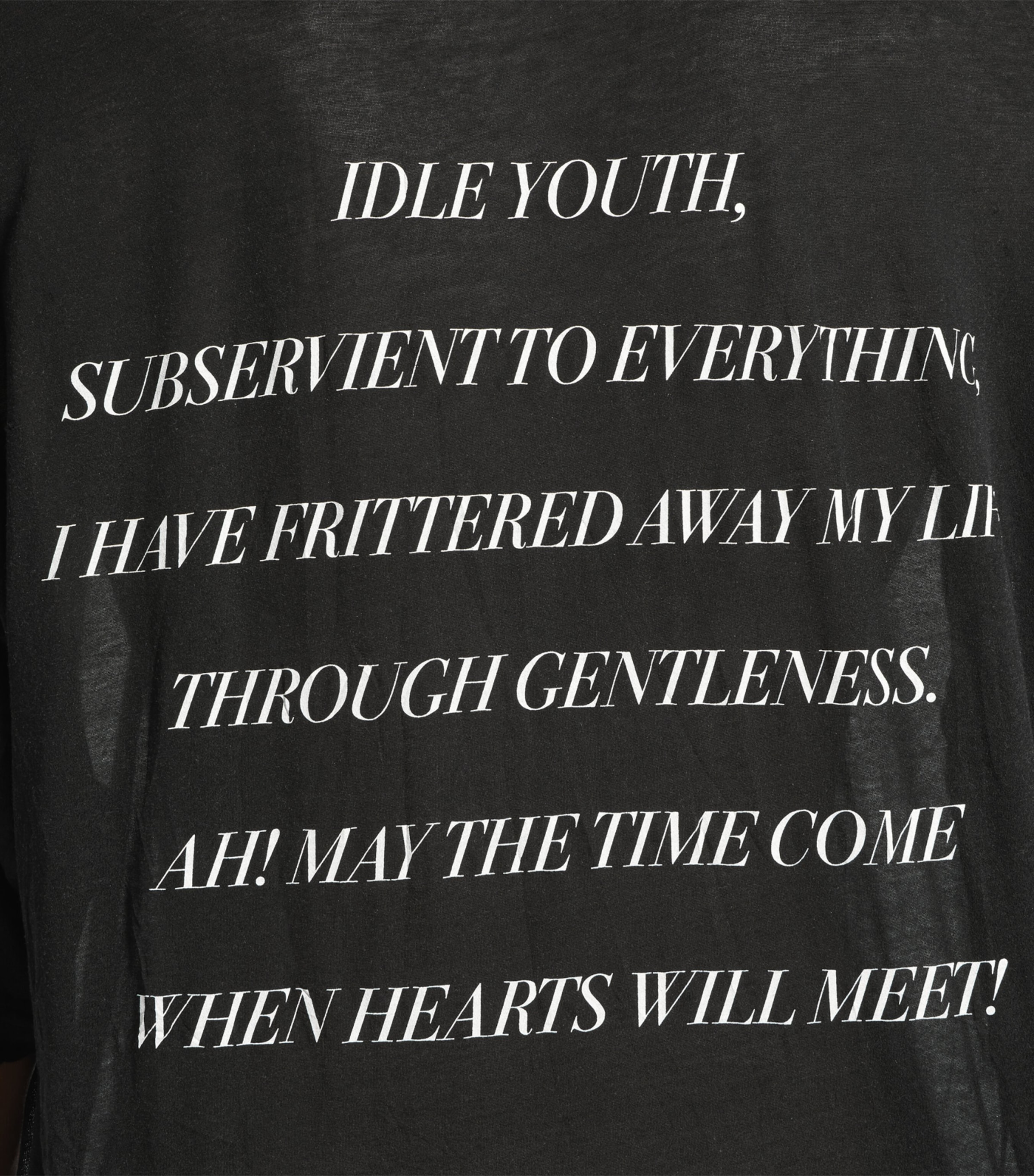 Balenciaga Mens Graphic Print T-Shirt Image 6