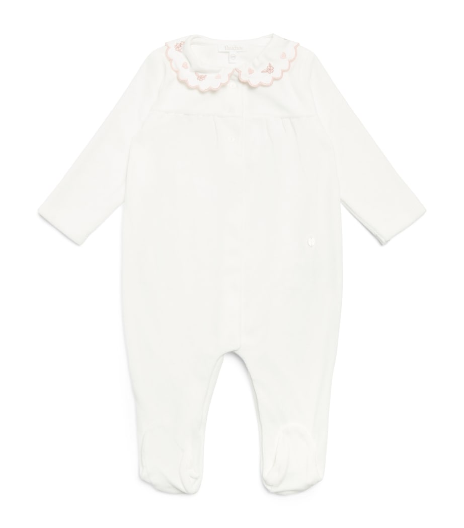 Patachou Embroidered-Collar All-in-One (0-24 Months) Image 1