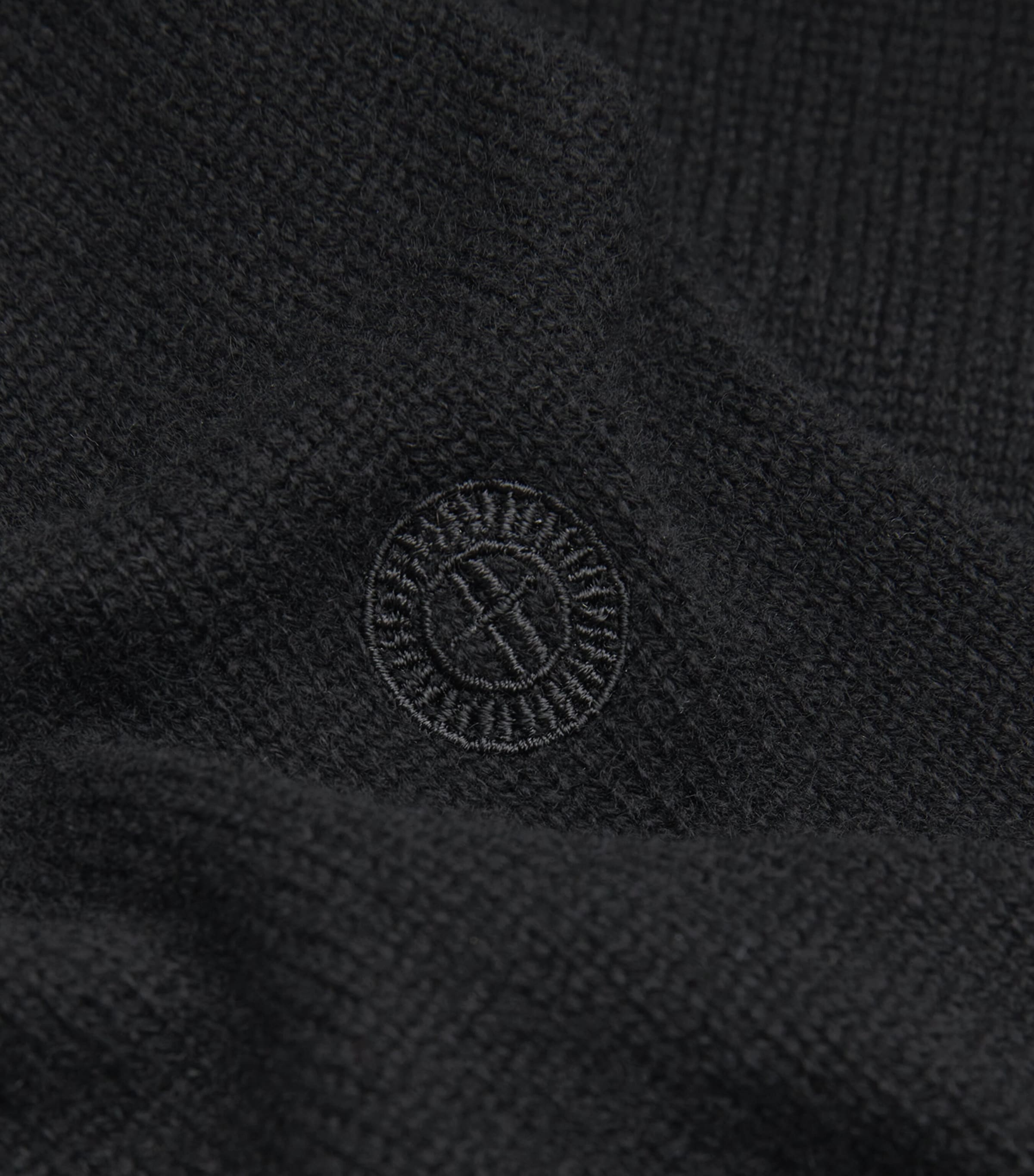 Harrods Mens Cashmere Sweatpants Black Image 5