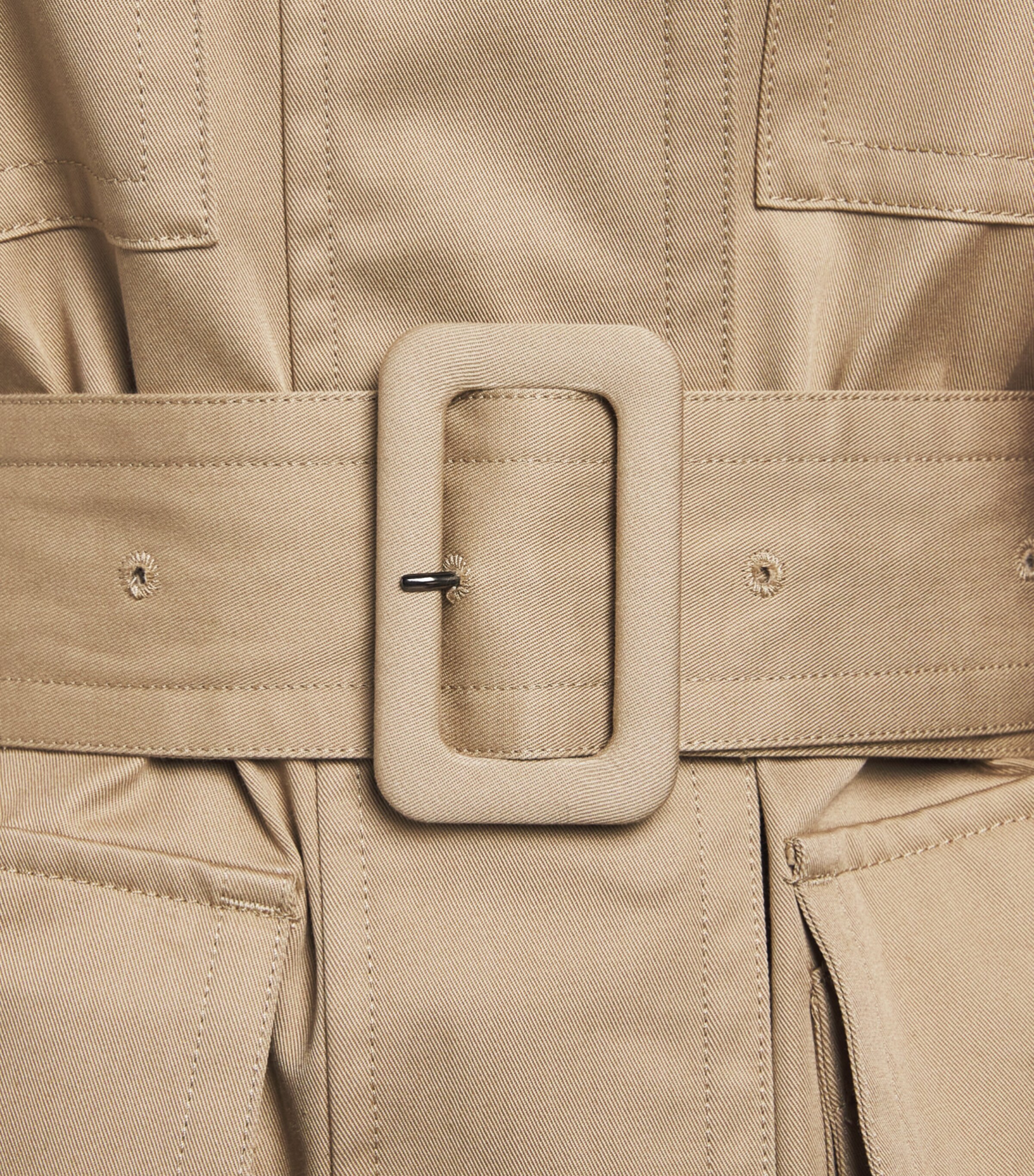 Joseph Womens Cotton Short Shama Jacket Dark Powder Image 6