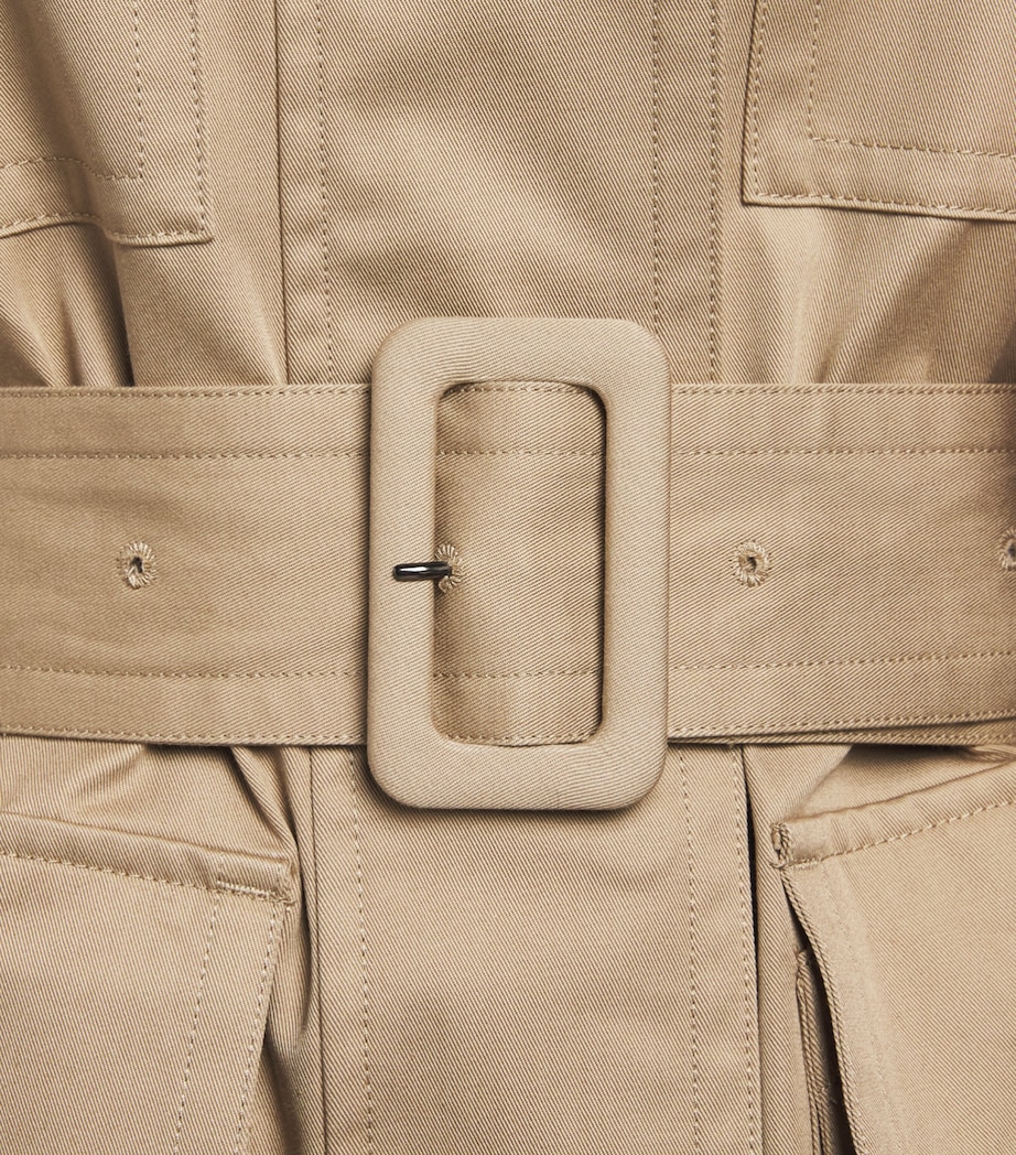 Joseph Womens Cotton Short Shama Jacket Dark Powder Image 6