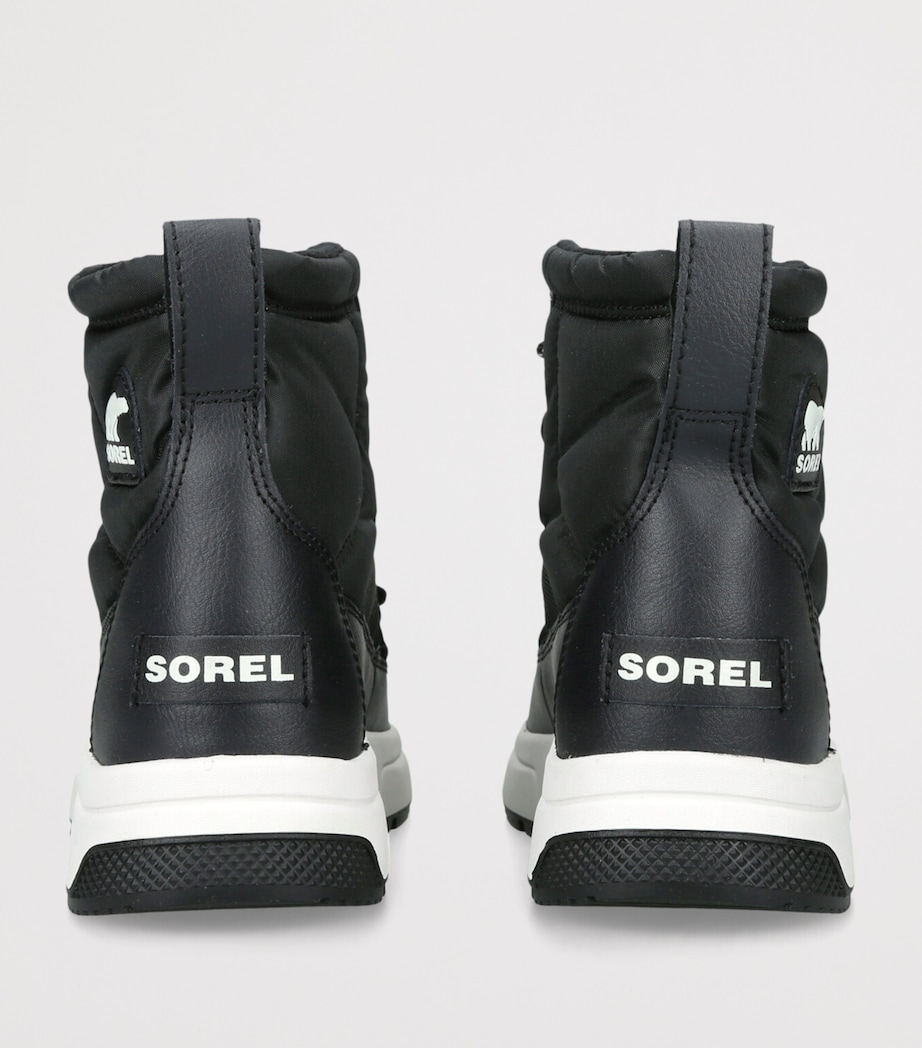 Waterproof Youth Whitney III Plus Snow Boots BLK/WHITE Image 2