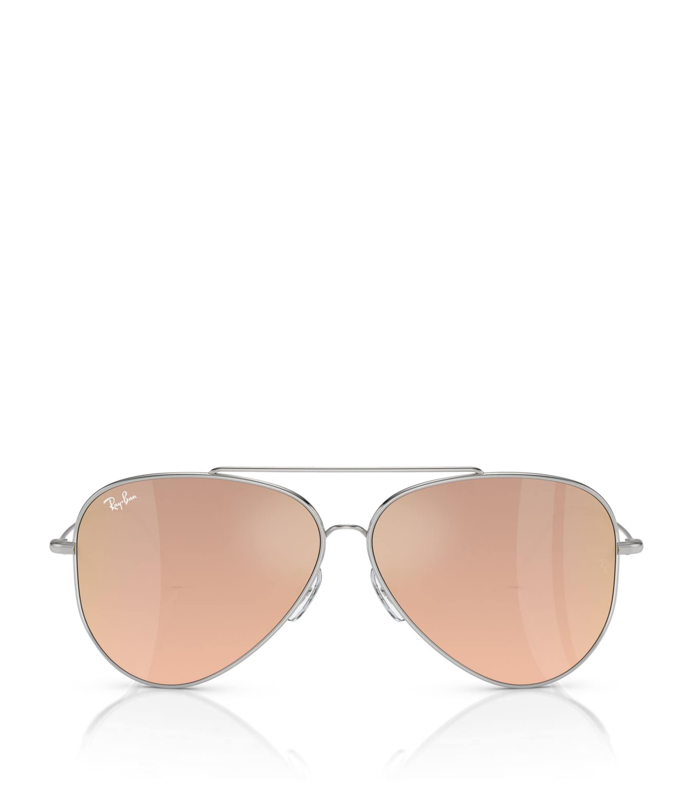 Ray Ban X Lenny Kravitz Rbr0101s Aviator Sunglasses In Silver