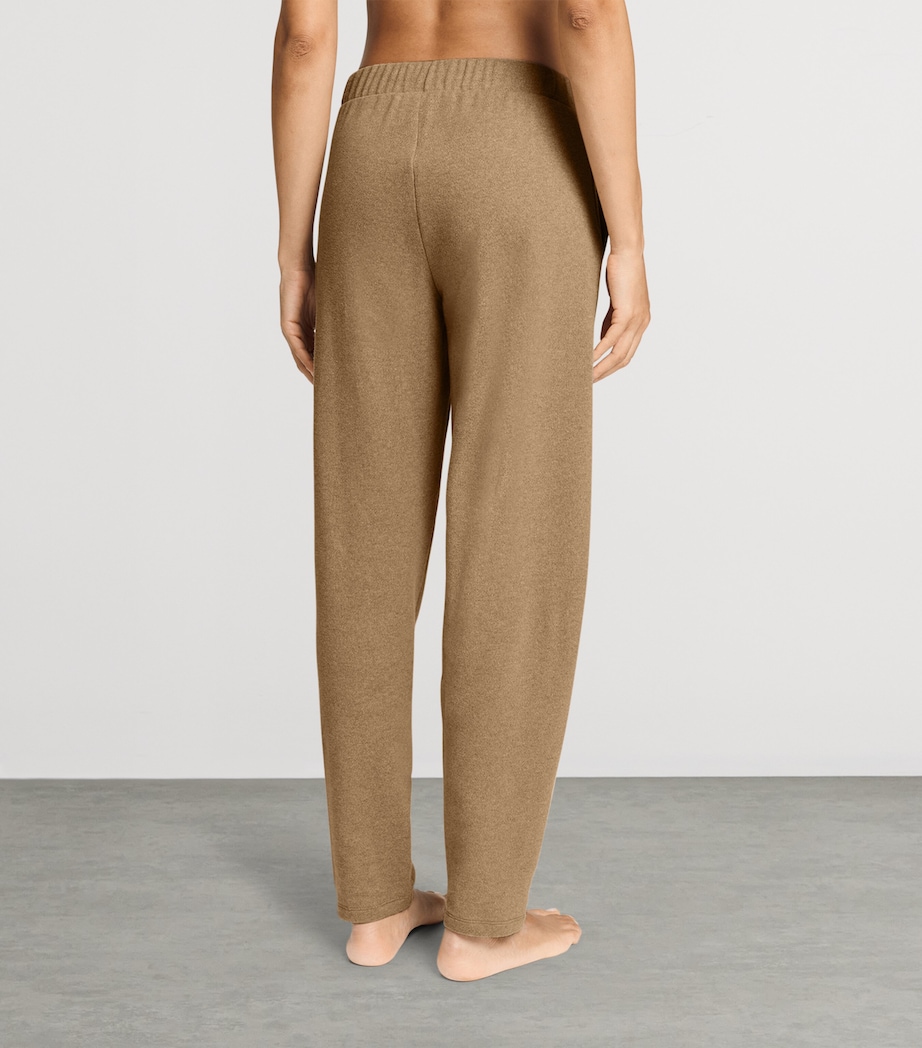 Hanro Womens Cotton-Blend Easy Wear Trousers Desert Clay Image 5
