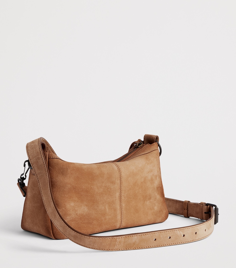 Balenciaga Mini Suede Le City Moto Shoulder Bag Image 4