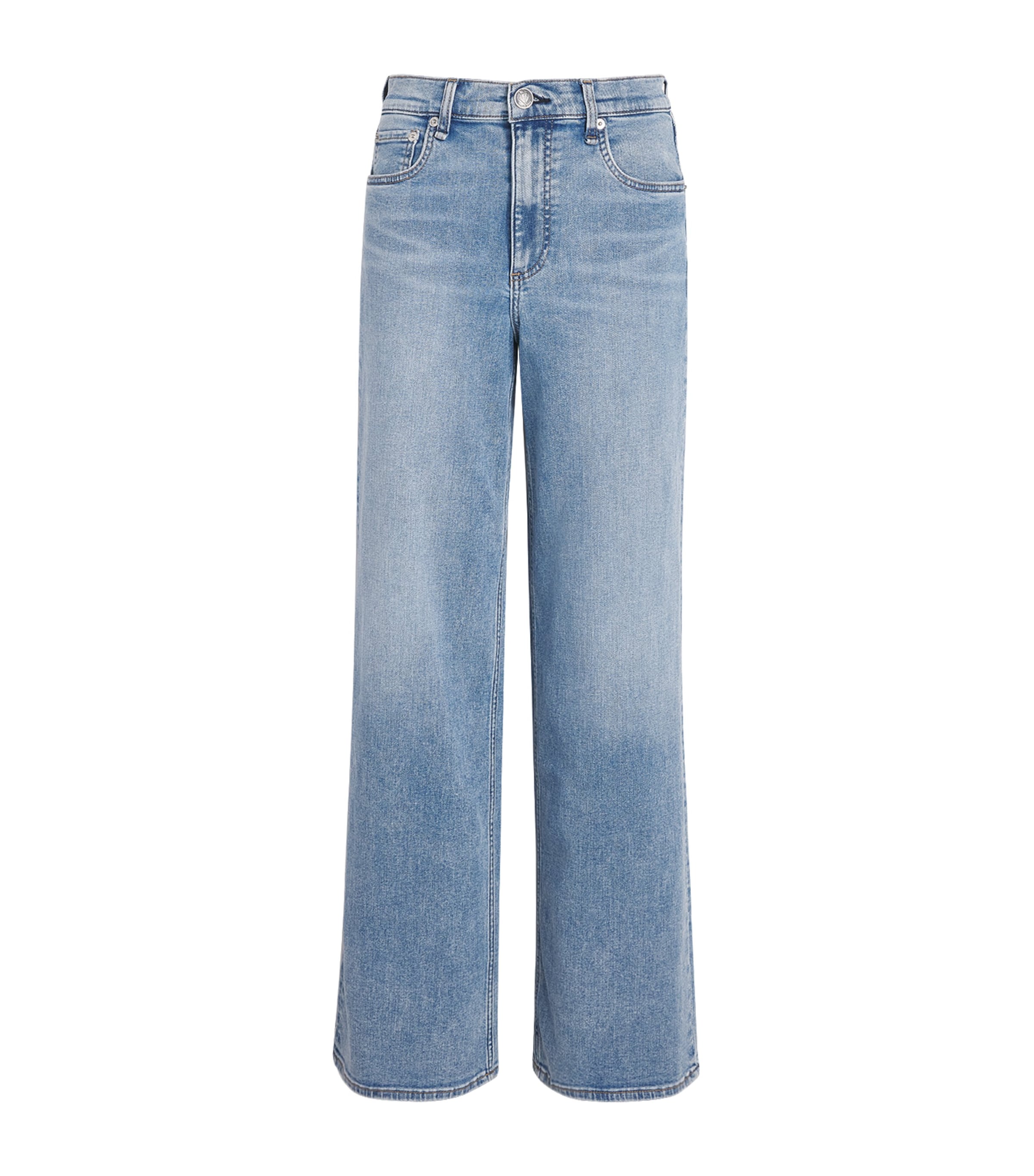 Rag & Bone Womens Andi Wide-Leg Jeans Lyon Image 1