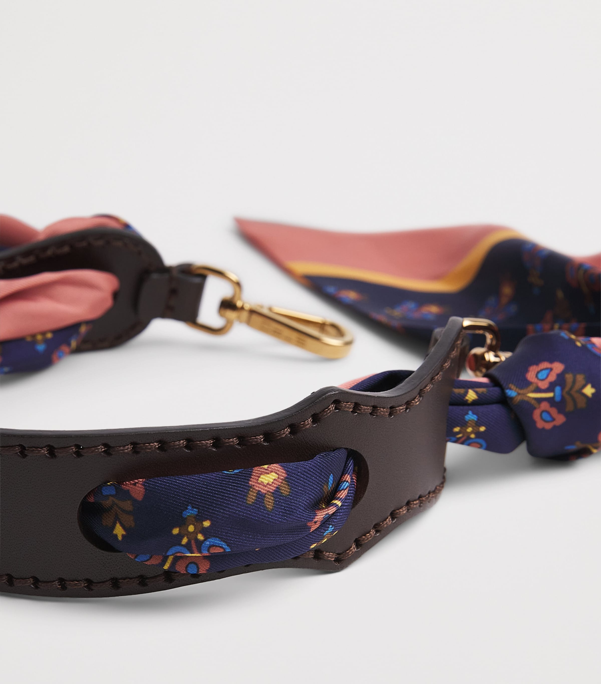 Etro Scarf Bag Handle Print/blue Bs Image 3