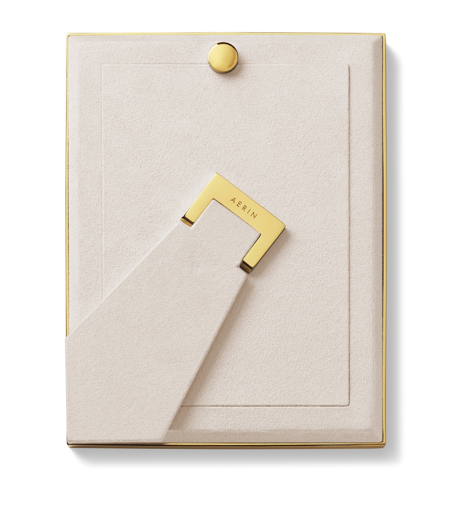 Leather Classic Photo Frame (5’’ x 7’’) BLUE Image 3