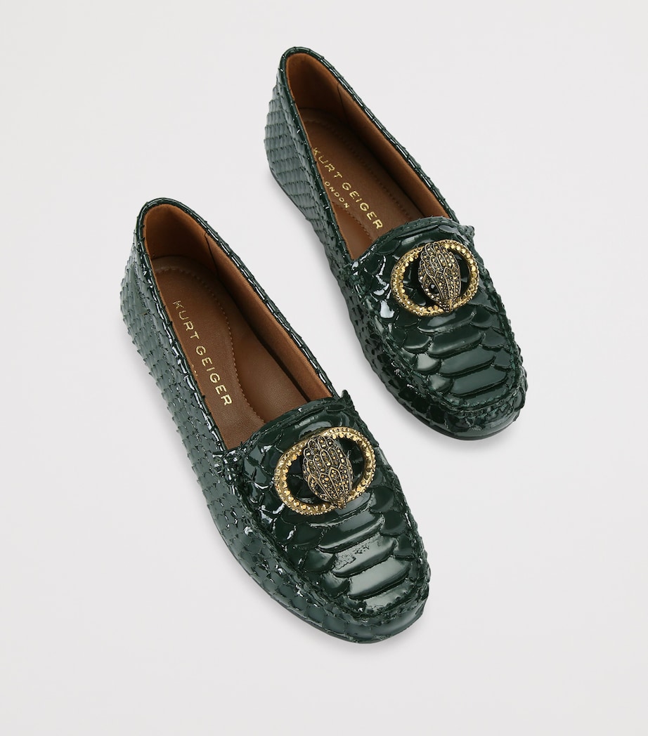 Leather Chelsea Loafers DARK GREEN Image 4
