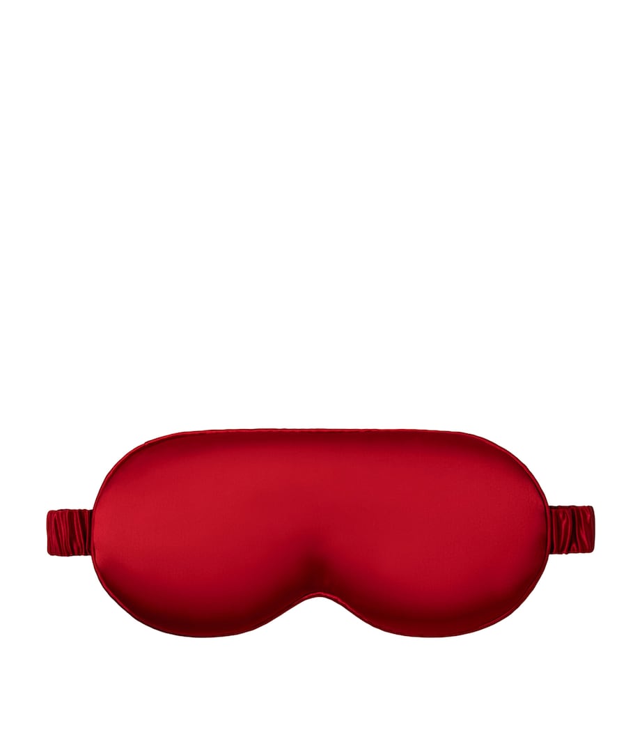 Slip Pure Silk Contour Sleep Mask Scarlet Image 3