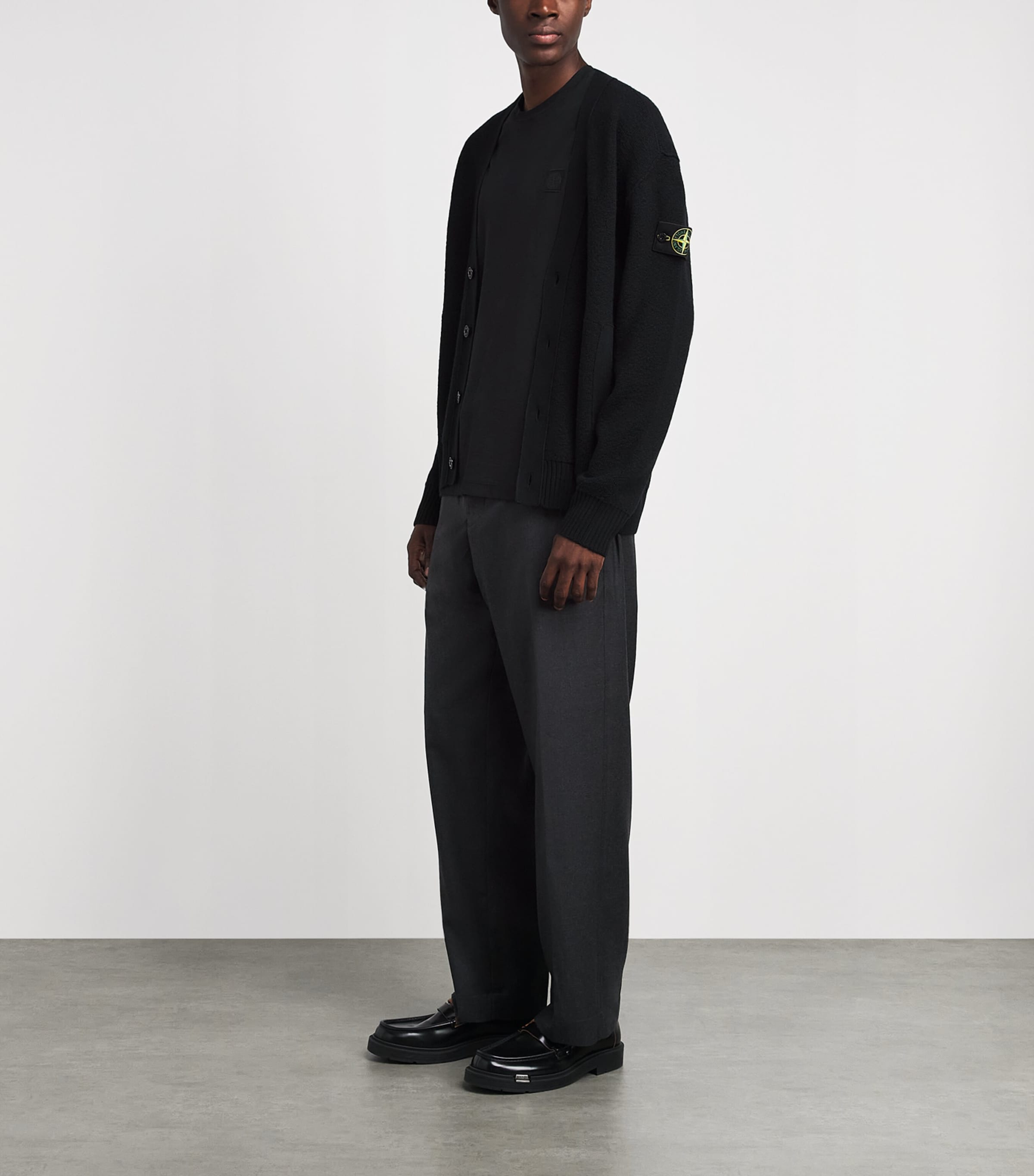Stone Island Mens Organic Cotton Ghost T-Shirt Image 2