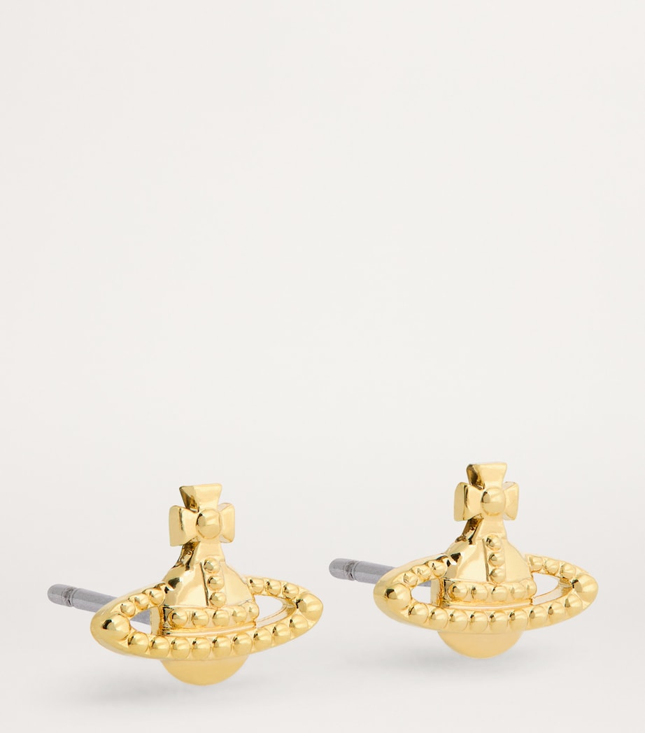 Farah Stud Earrings SS16-GOLD Image 3