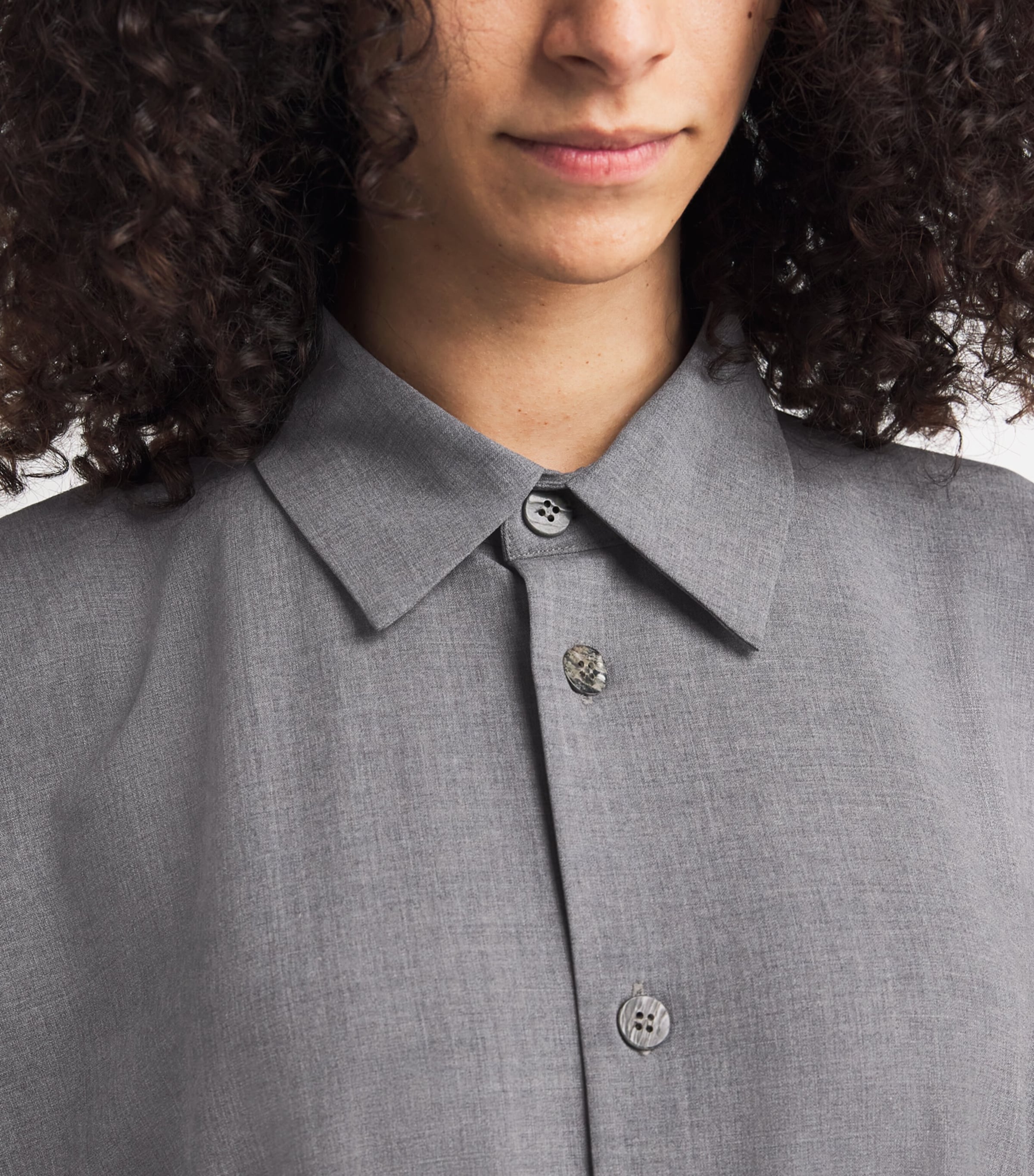 Denim Side-Seam Shirt FLANGRY Image 4