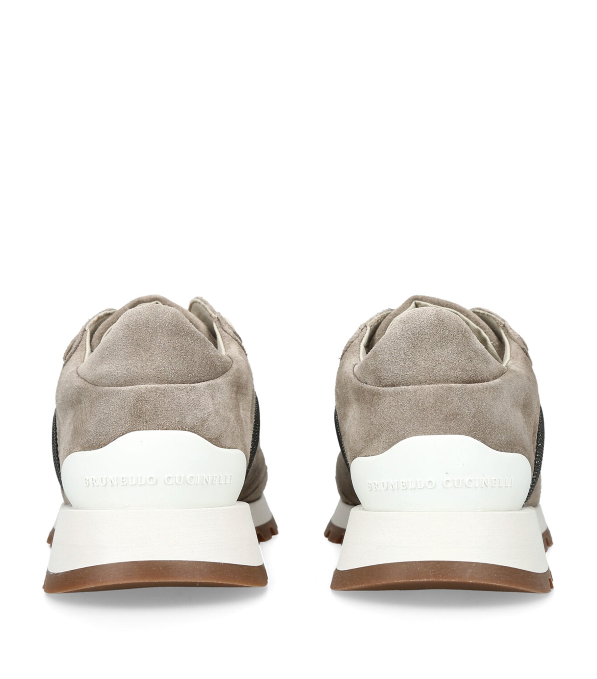 Suede Tech Sneakers TAUPE Image 2