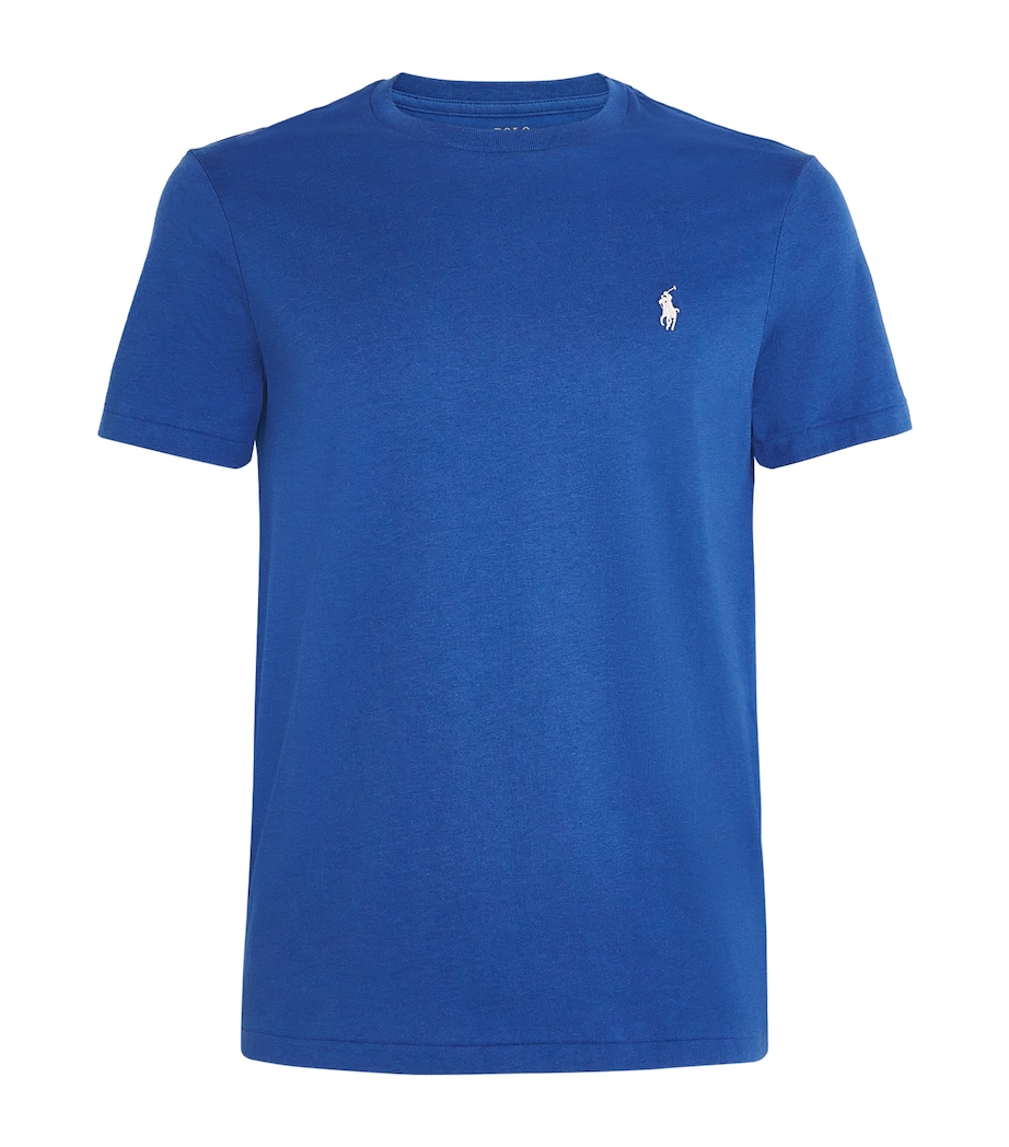 Cotton Logo T-Shirt DUSTY AZURE/C8135 Image 1