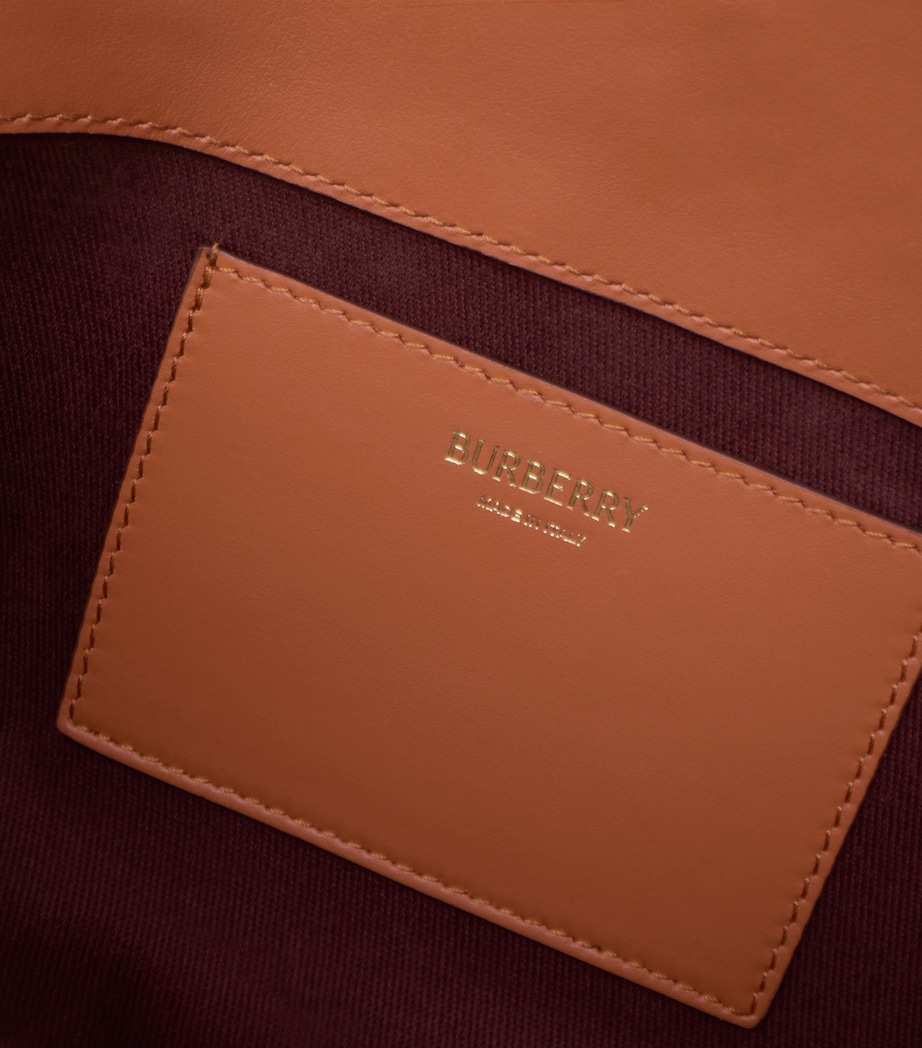 Check Top-Handle Bag VNTG CHK/BRIAR BROWN Image 6