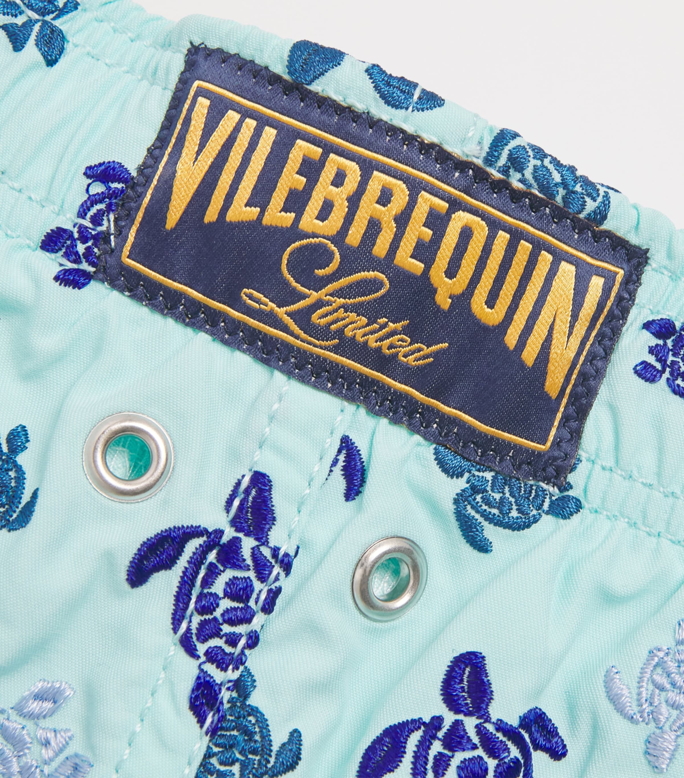 Vilebrequin Kids Turtle Embroidered Swim Shorts (2-14 Years) Image 3