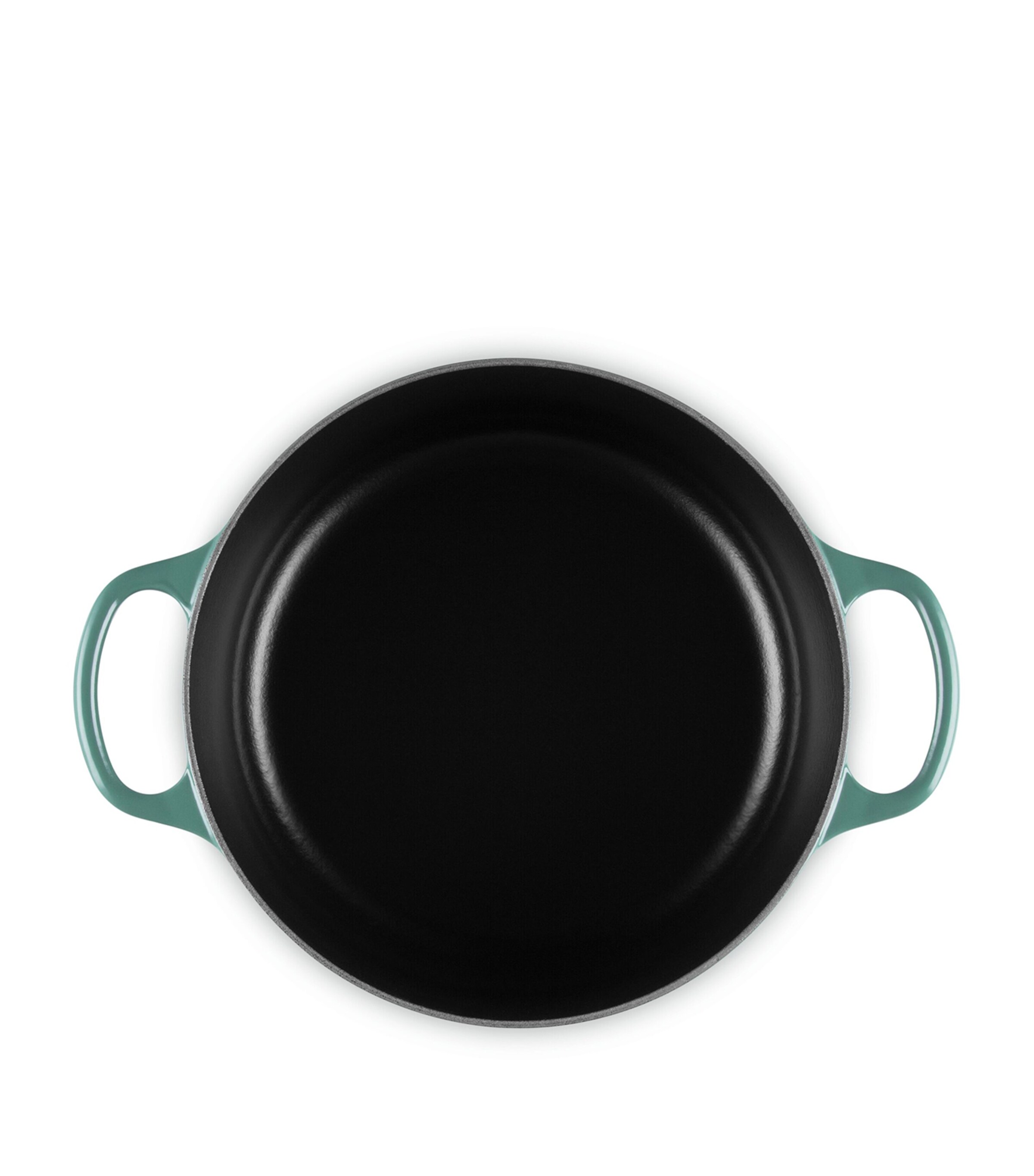 Cast Iron Elphaba Embossed Casserole Dish (24cm) GREEN Image 4