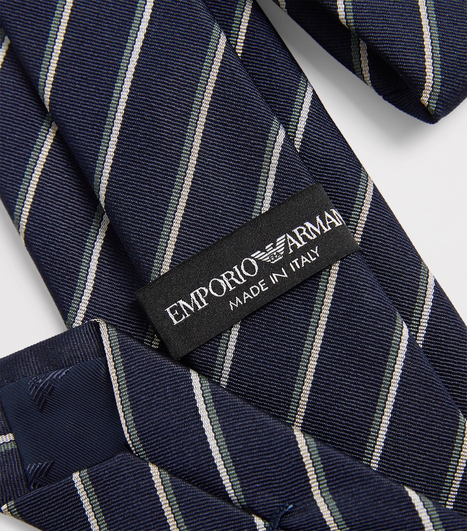 Silk Stripe Tie FB172 Image 3