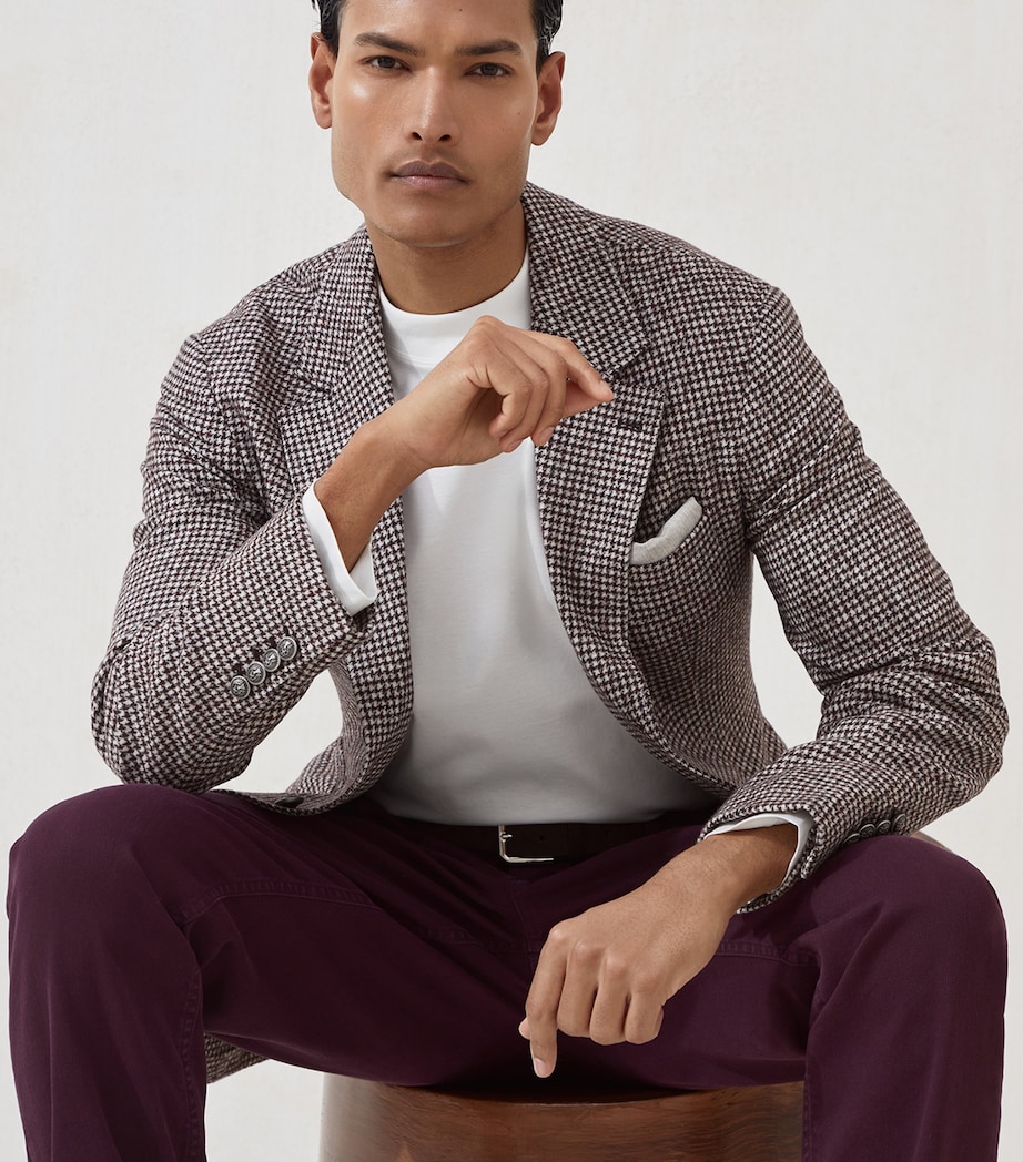 Cotton High-Neck T-Shirt C7220 Image 5