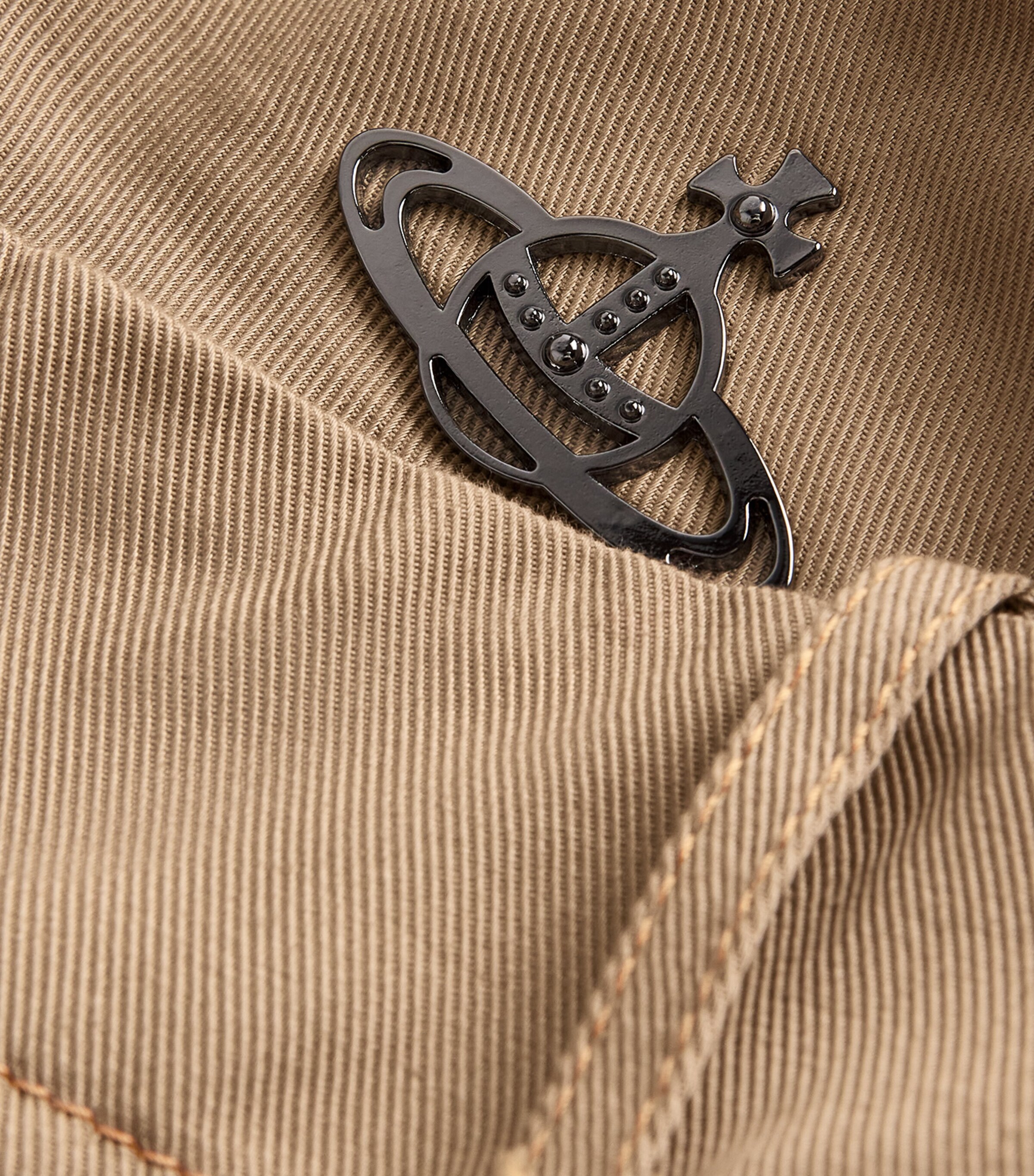 Vivienne Westwood Drill Cropped Wide-Leg Trousers | Harrods US