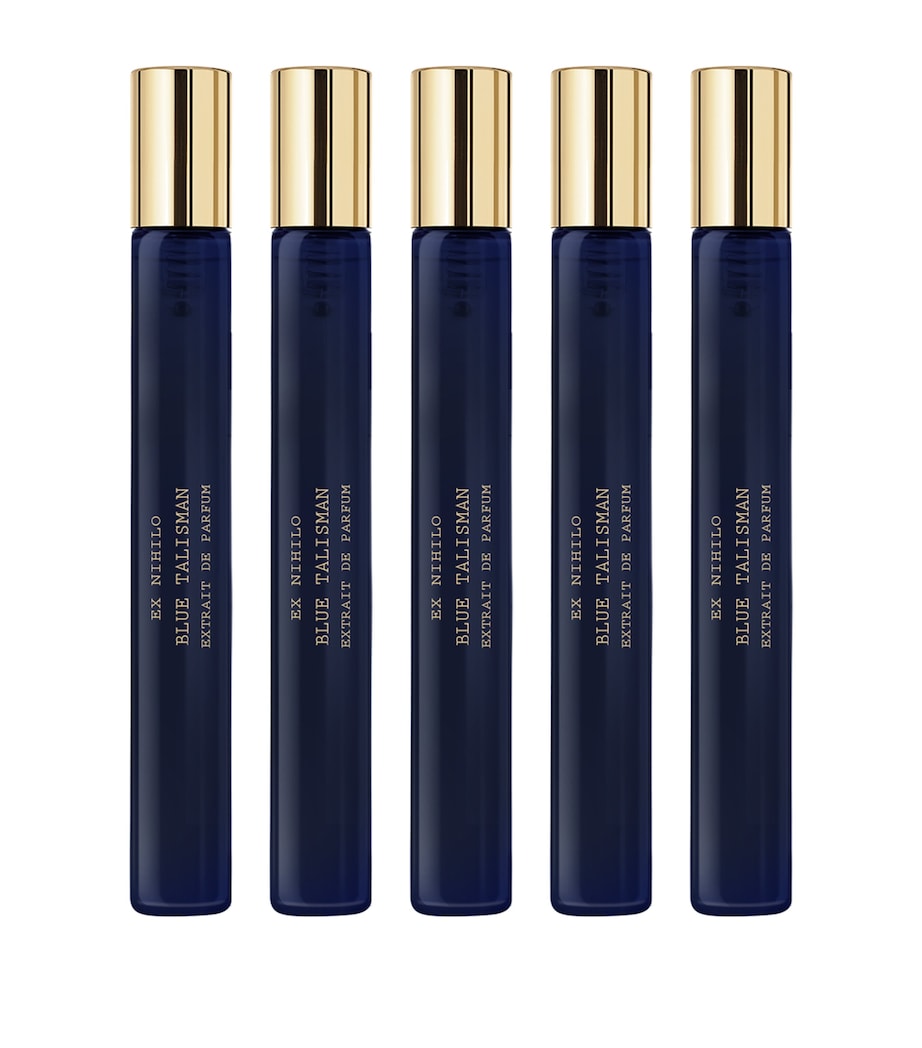 Ex Nihilo Blue Talisman Extrait de Parfum Travel Set (5 x 7.5m) Blue Gold Image 1
