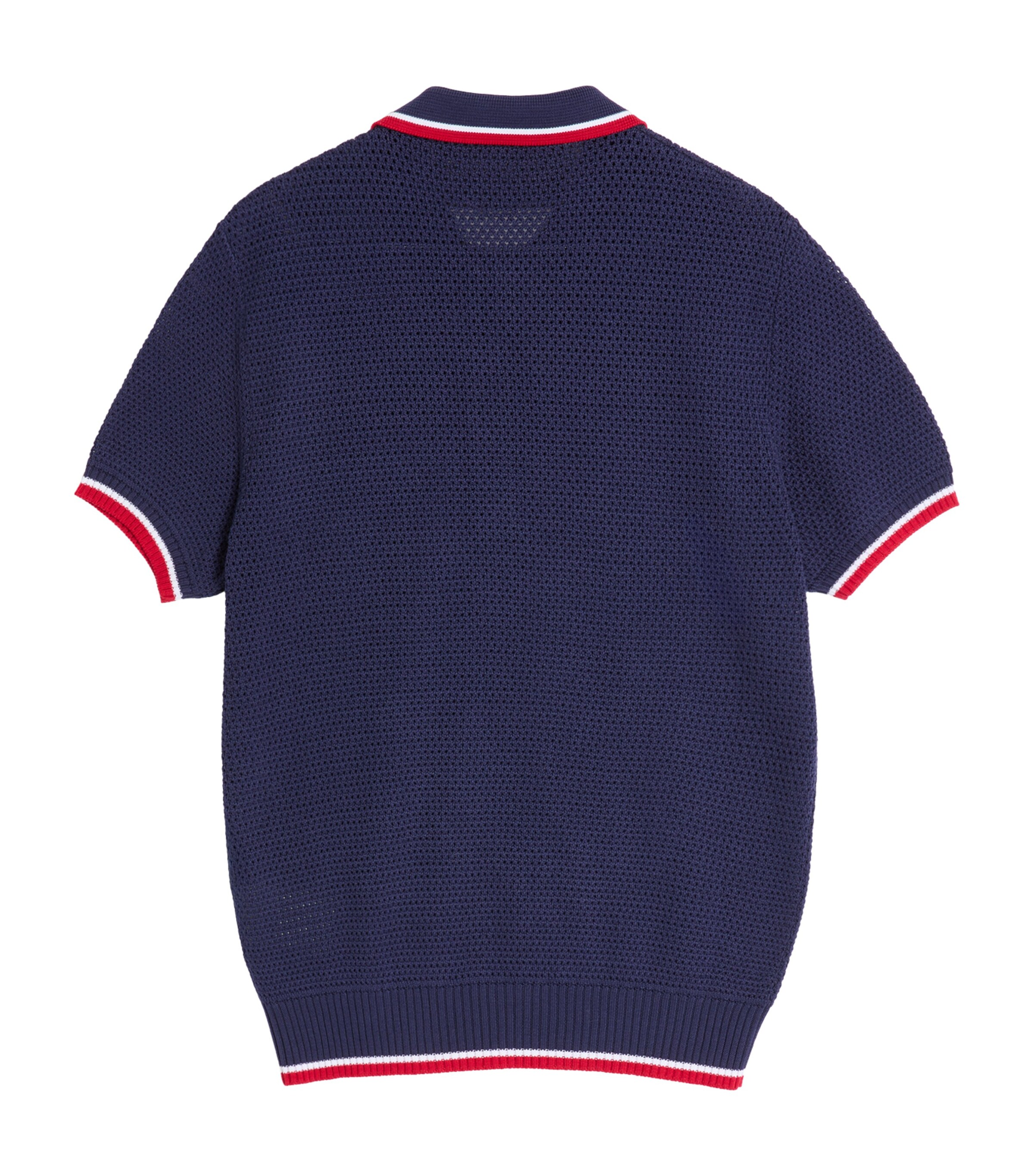 Valentino Garavani Mens Cotton VG Polo Shirt Aew Image 2
