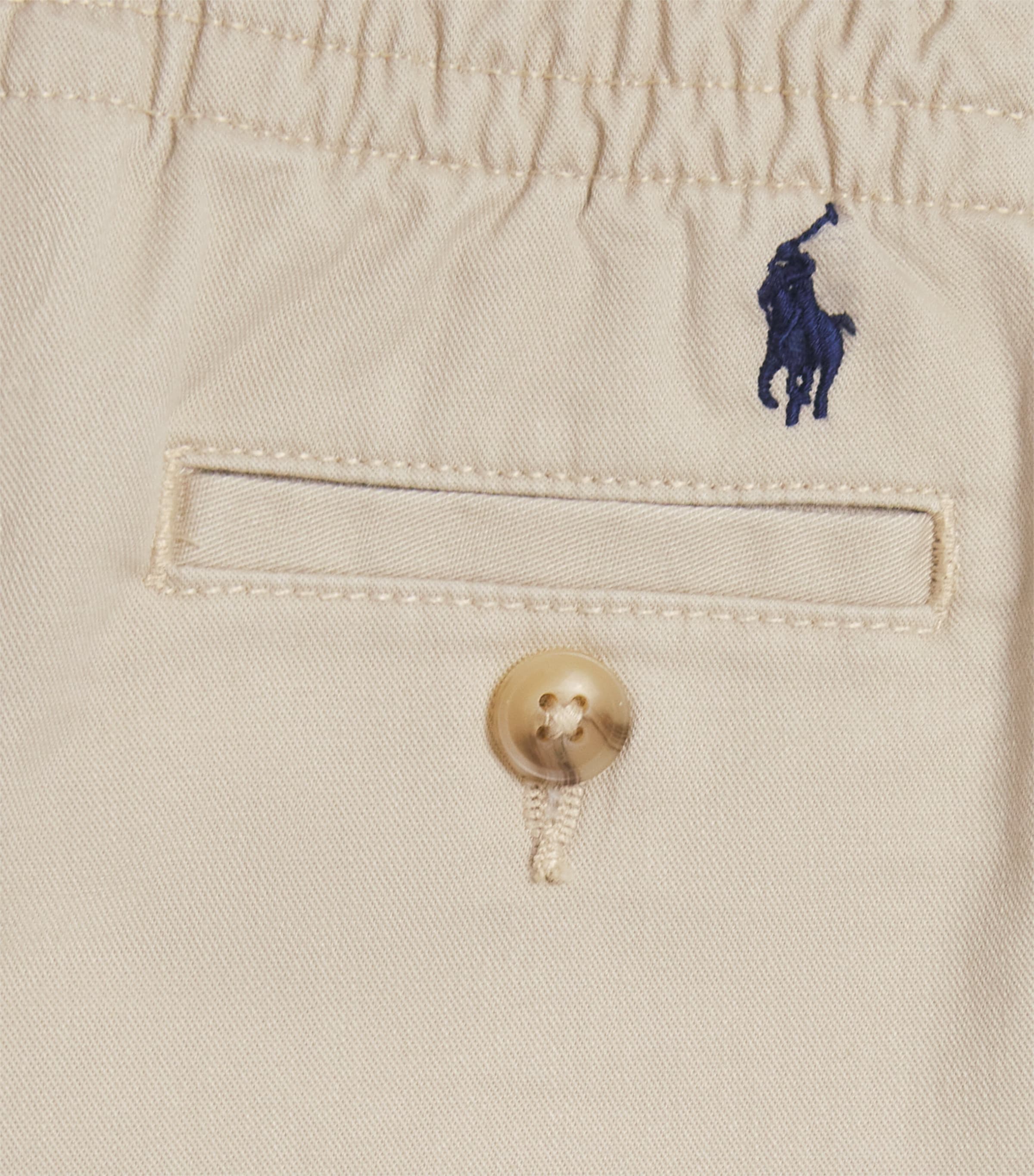 Stretch-Cotton Trousers (3-24 Months) CLASSIC KHAKI Image 3