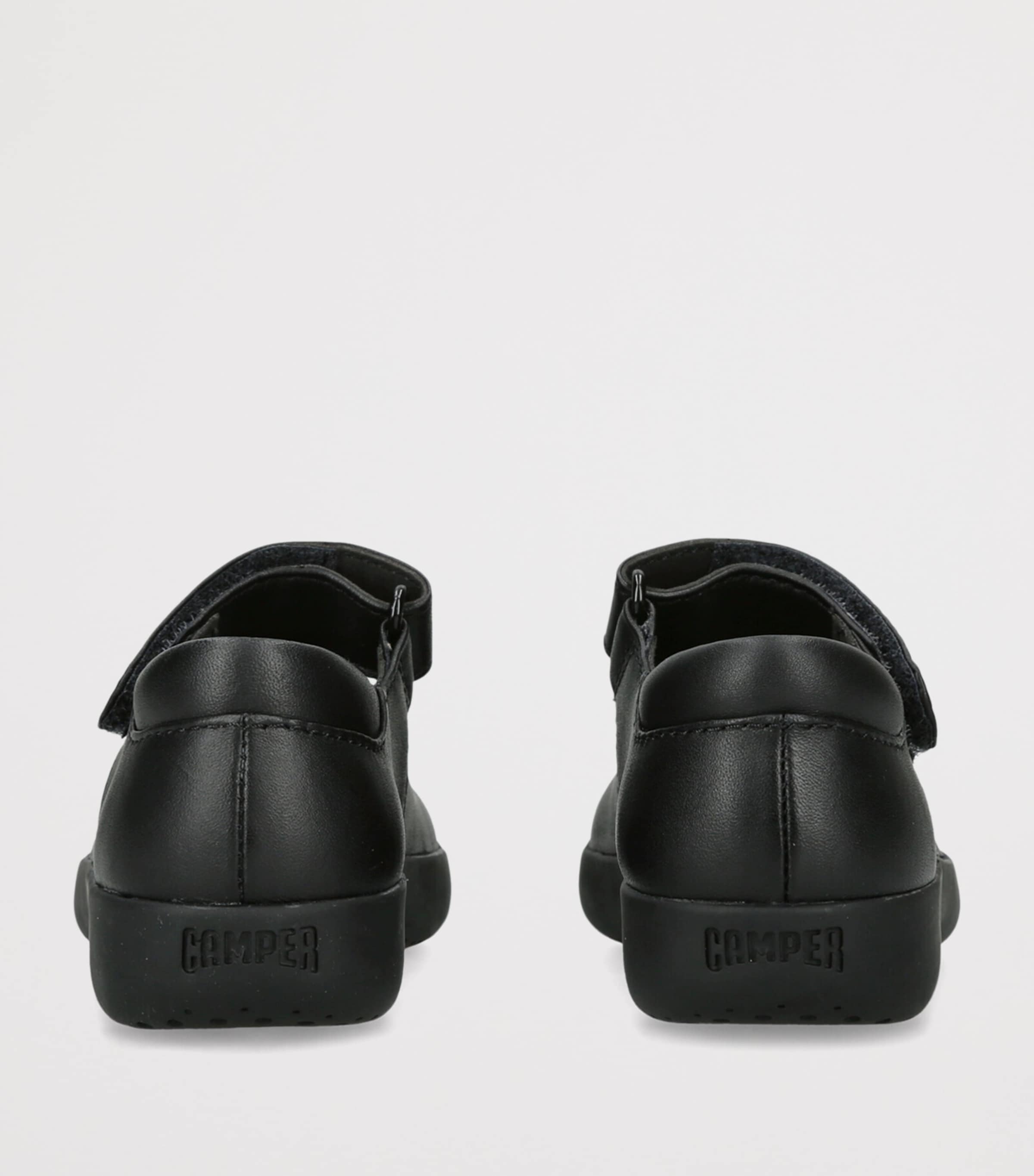 Camper Leather Spiral Comet Mary Janes Black Image 4