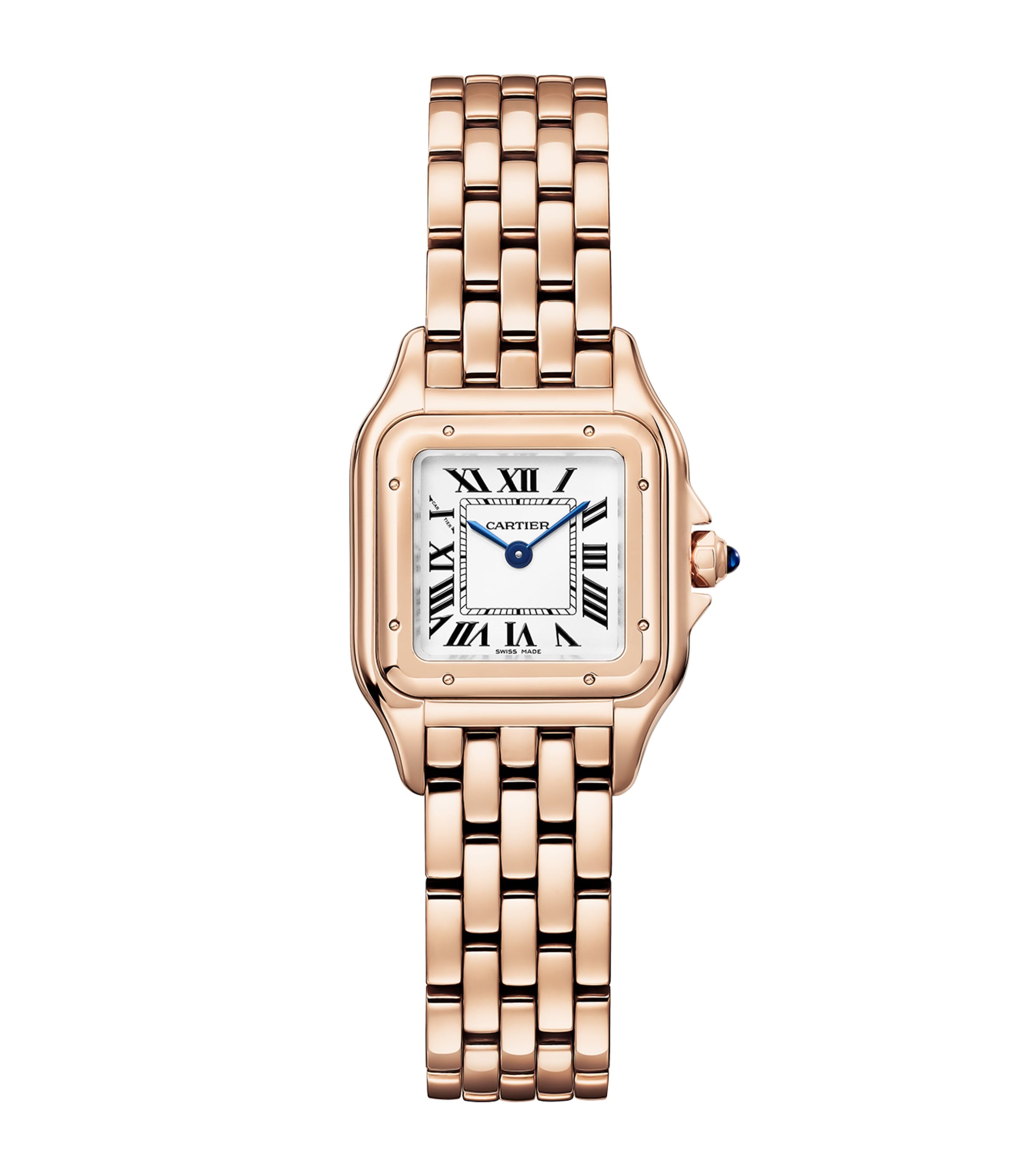 Cartier Small Rose Gold Panthère de Cartier Watch 23mm Silvered Image 1