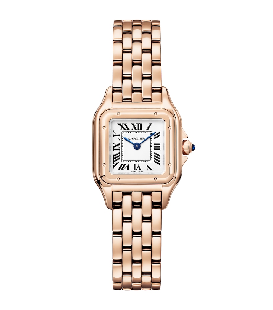 Cartier Small Rose Gold Panthère de Cartier Watch 23mm Silvered Image 1