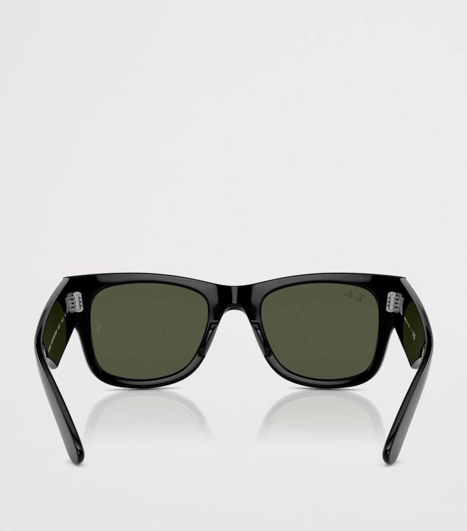 Ray-Ban Mega Wayfarer Sunglasses Black Image 4