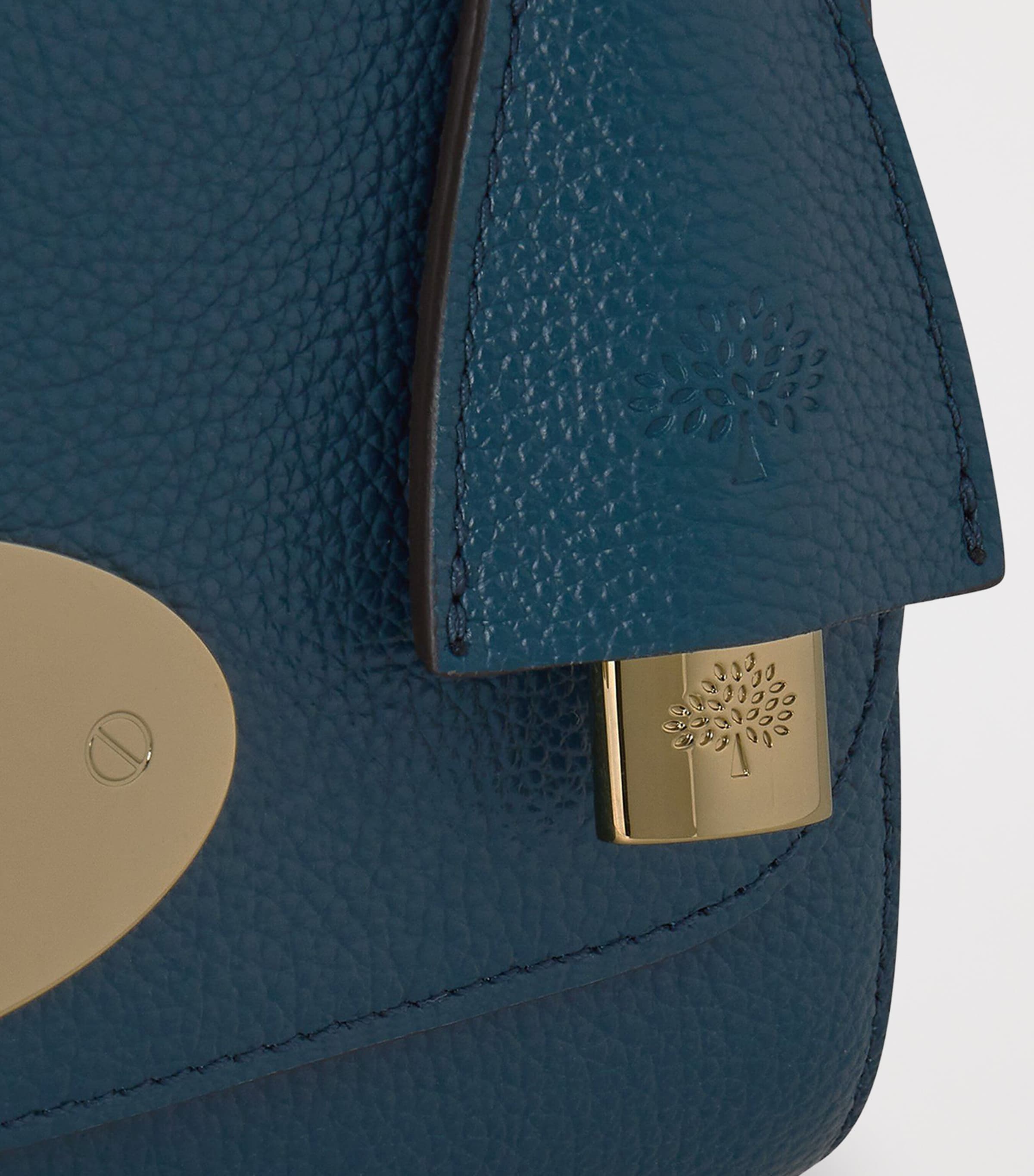 Mulberry Small Leather Lily Shoulder Bag Out Of The Blue Image 5
