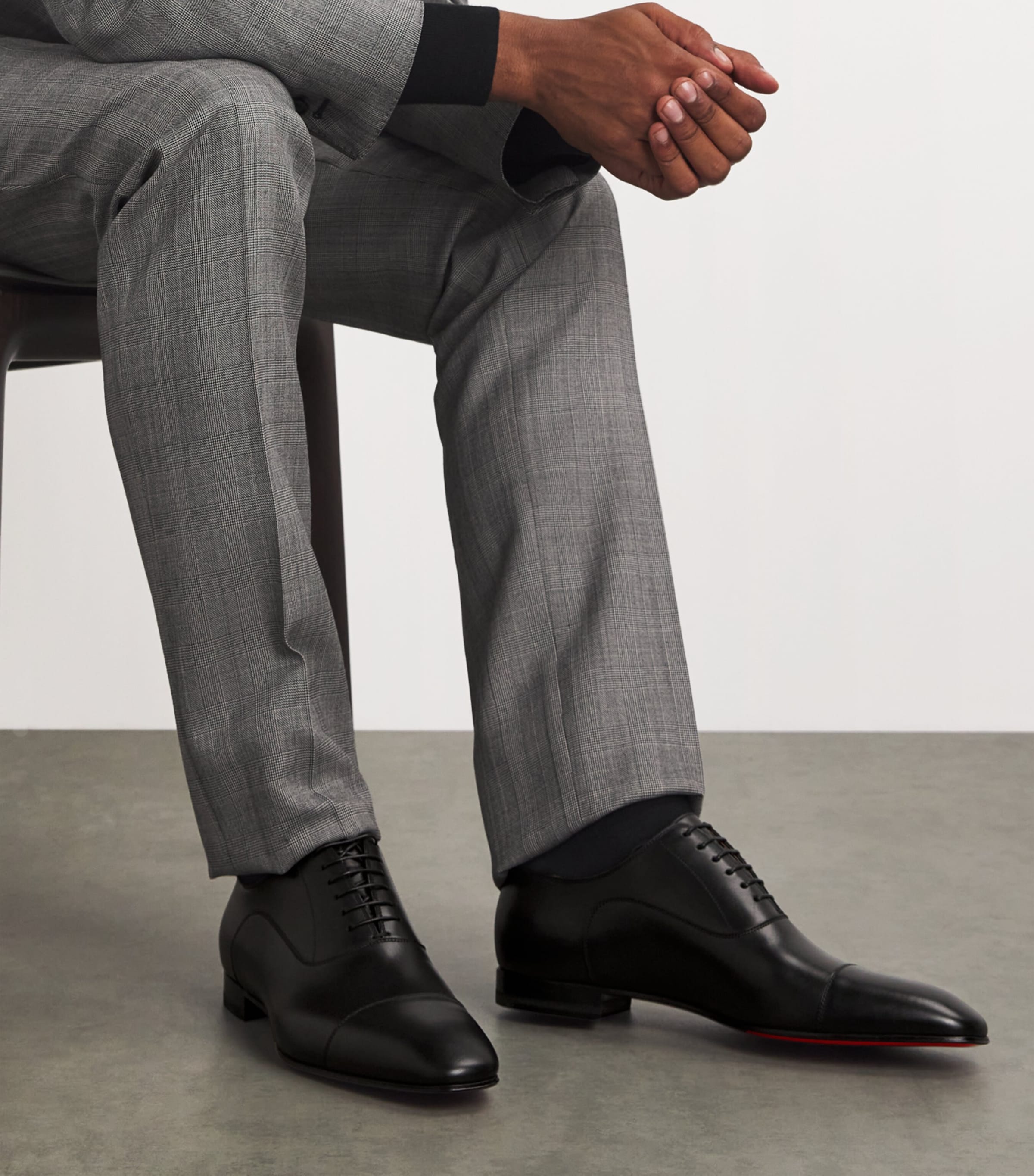 Greggo Calfskin Oxford Shoes BK01 Image 2