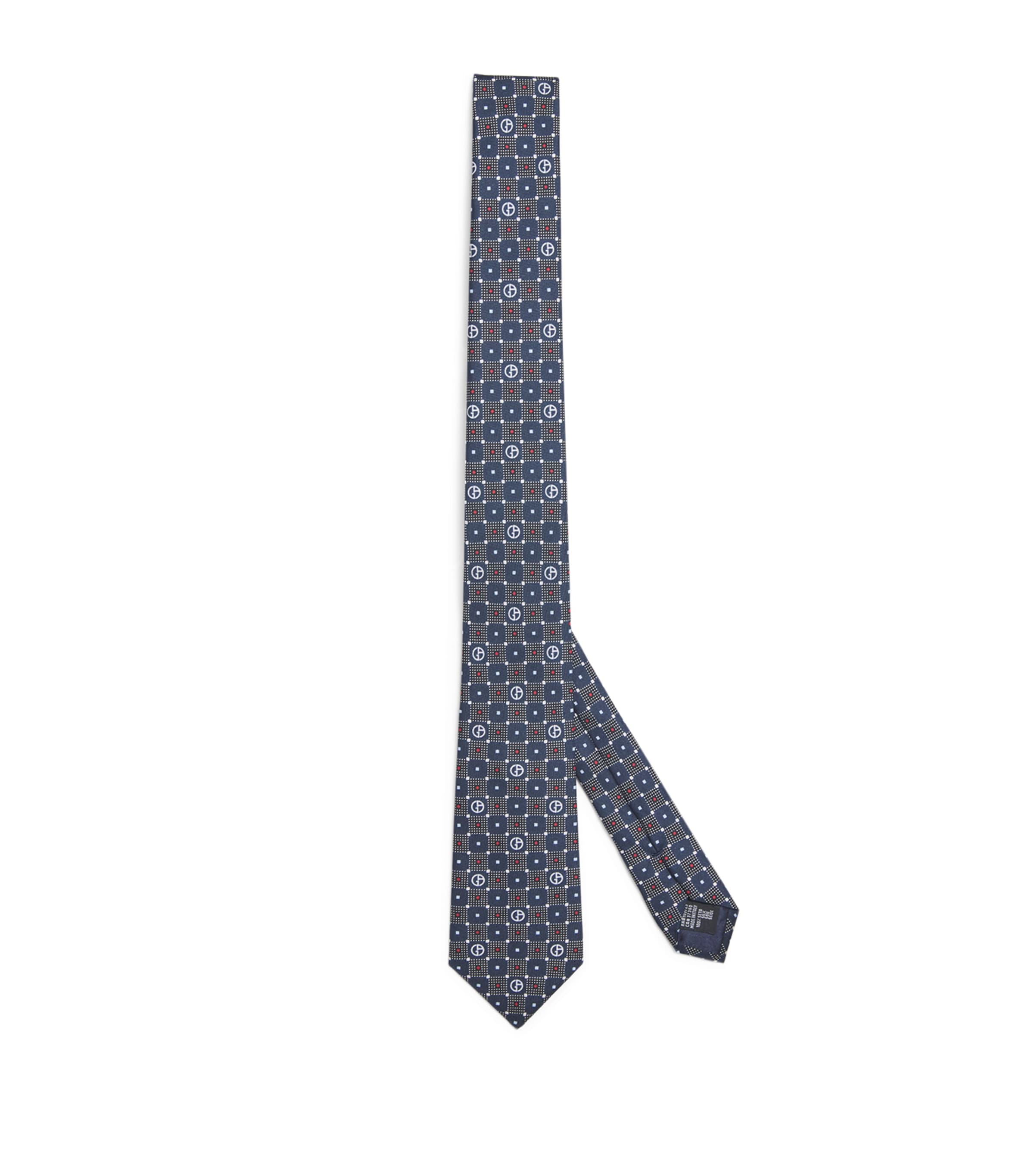 Giorgio Armani Silk Jacquard Tie | Men Accessories | Ties | Neckties | Silk Ties | Designers | Giorgio Armani | Partywear | Mens | Accessories