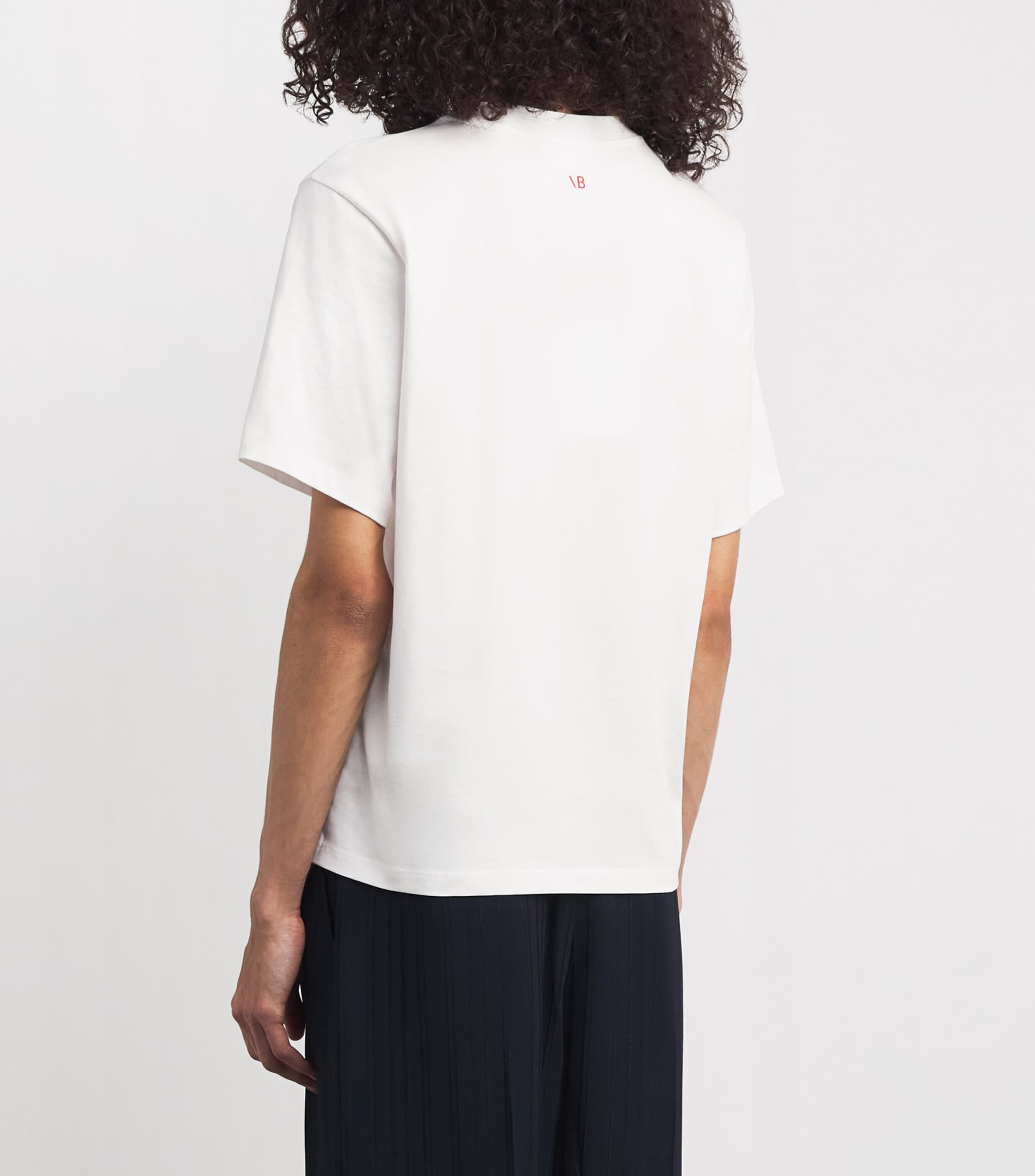 Organic Cotton Slogan T-Shirt 9461 WHITE NETFLIX Image 4