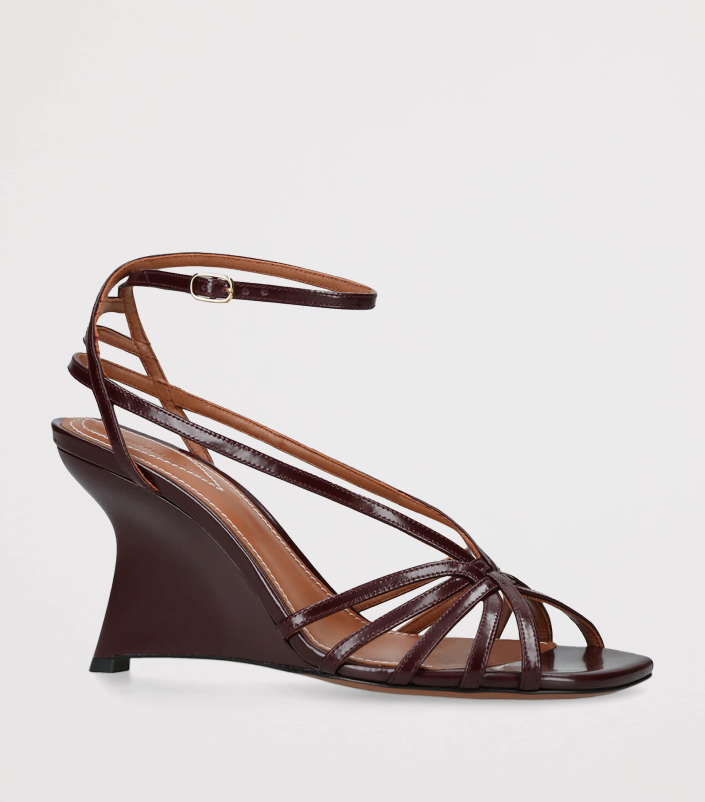 Aura Wedge Sandals 85 RED/DARK Image 3